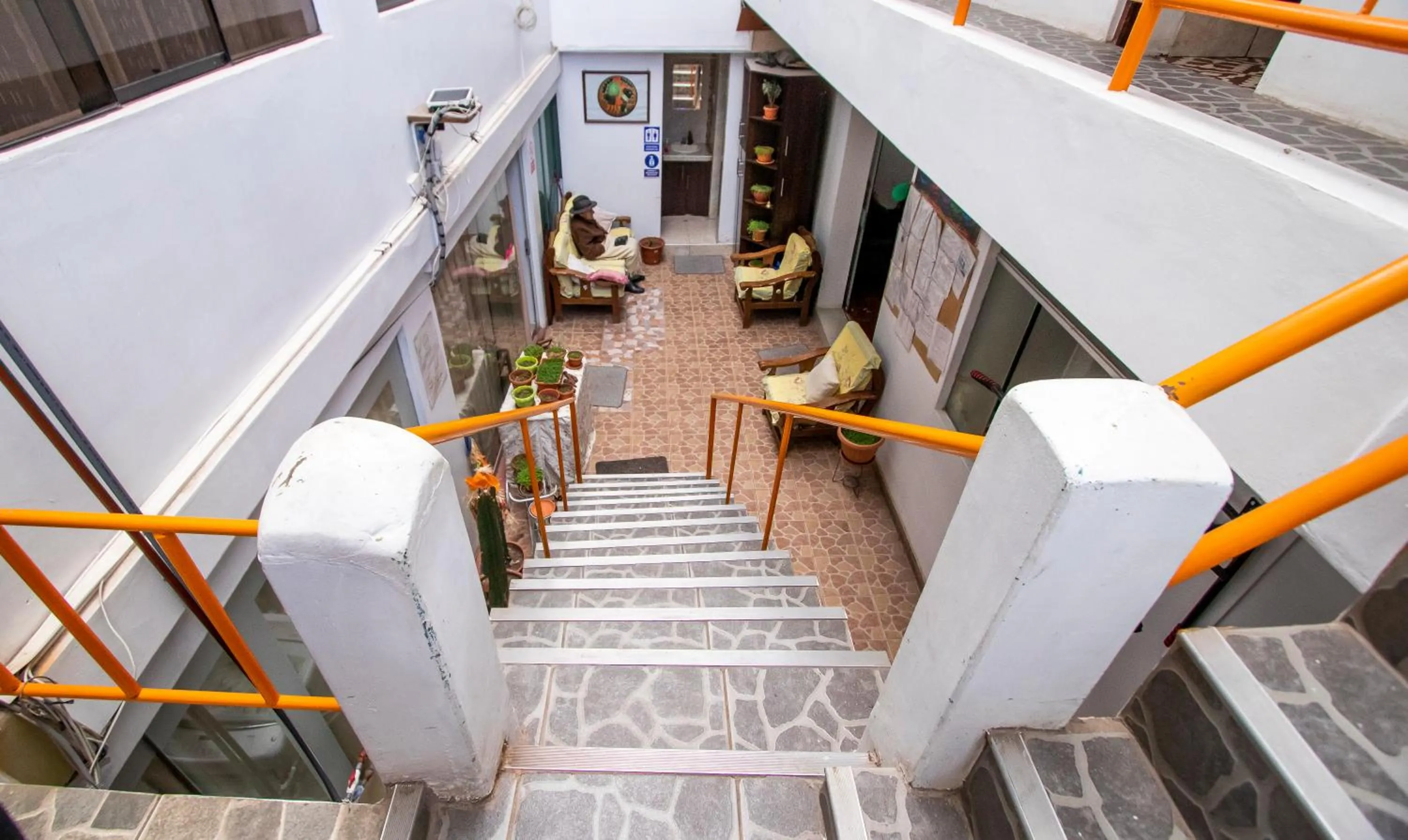 Decorative detail in Inka's Rest Hostel