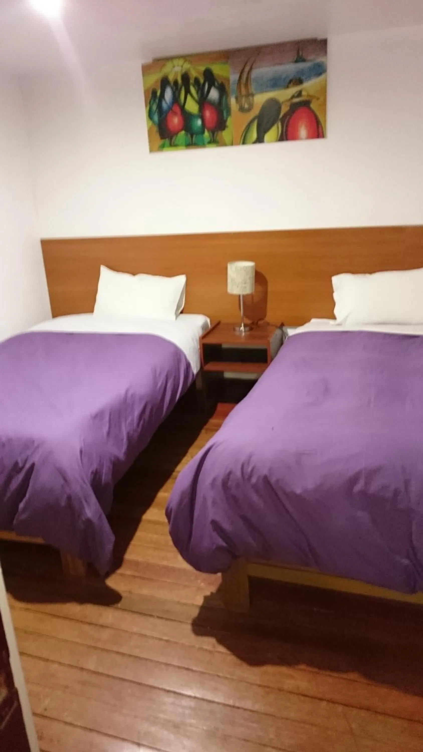 Decorative detail, Bed in Inka's Rest Hostel