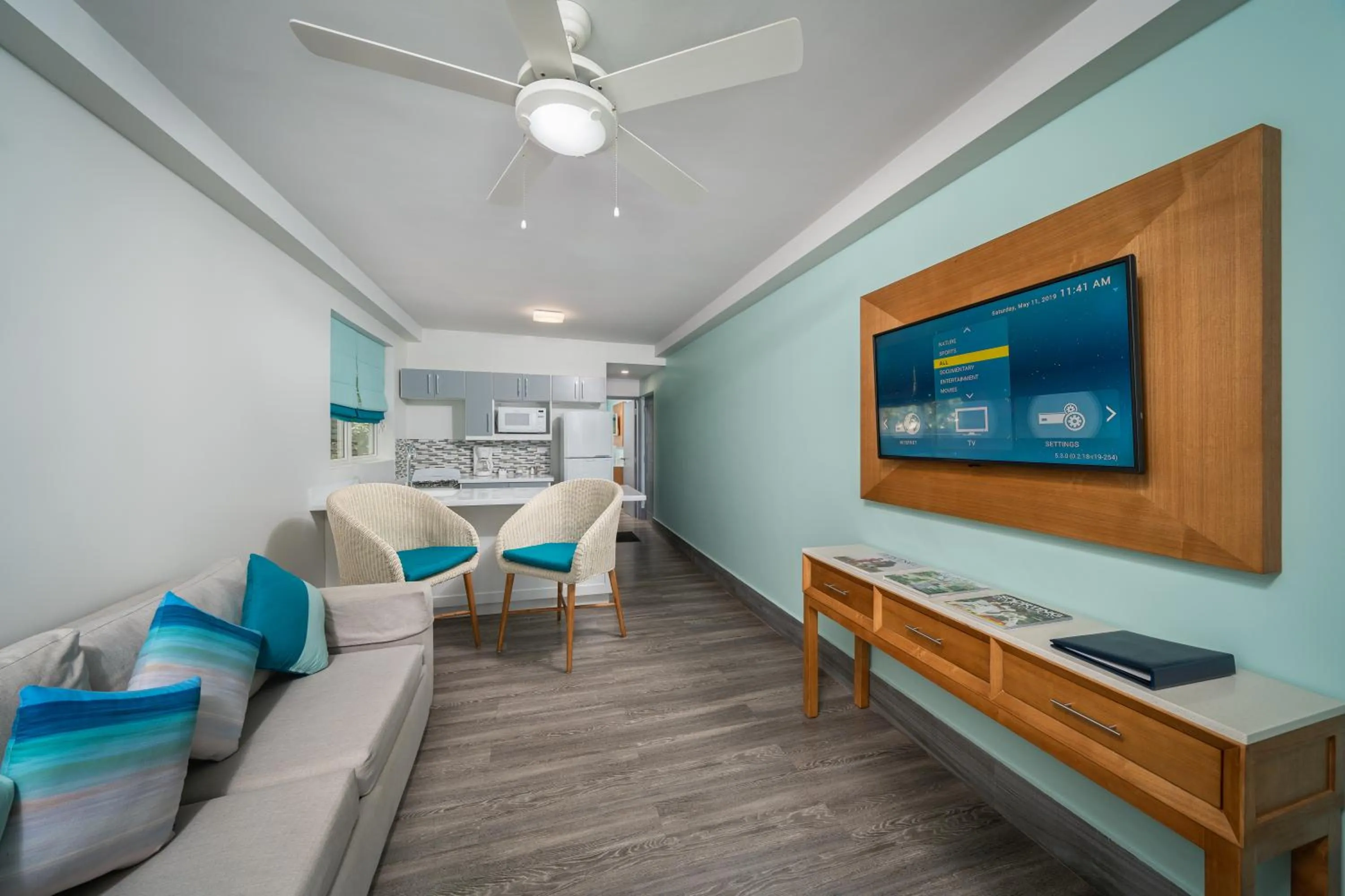 Living room in South Gap Hotel