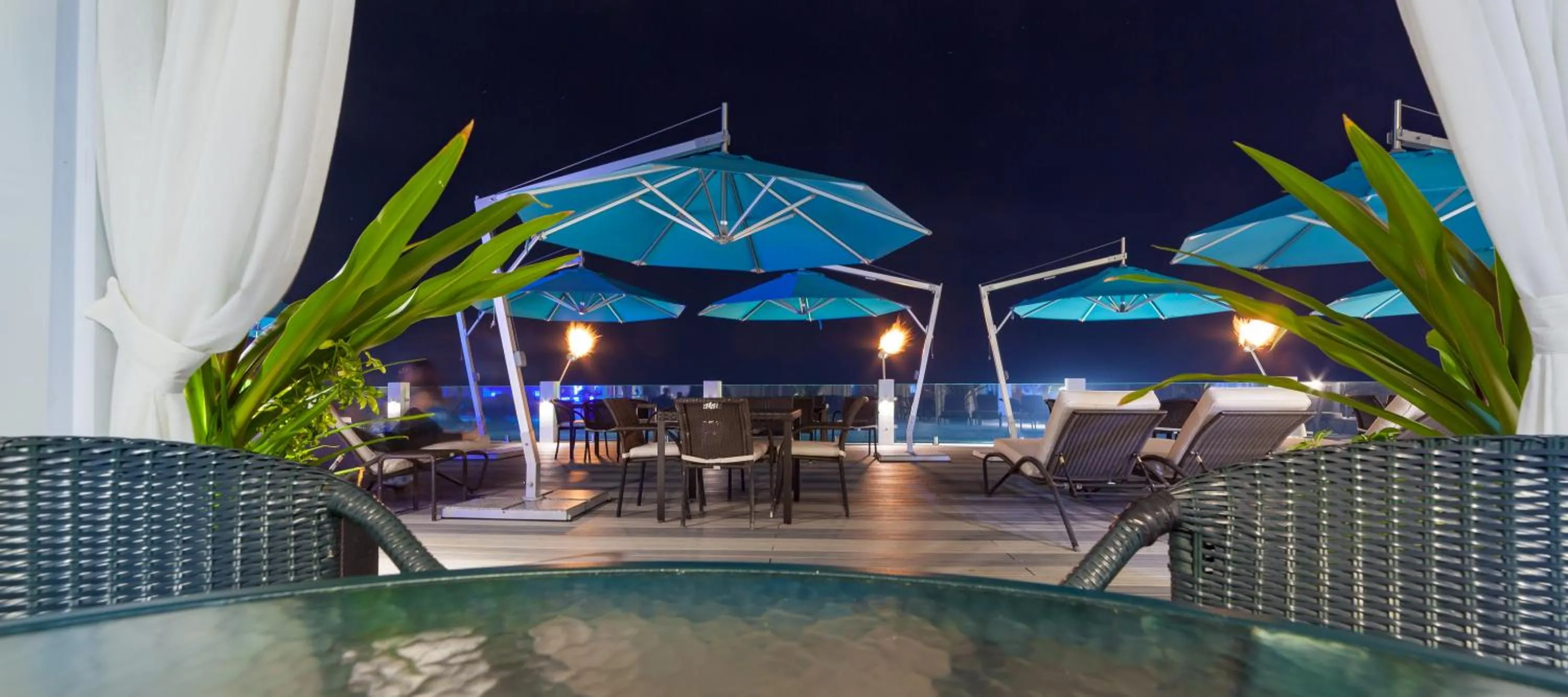 Patio in South Gap Hotel