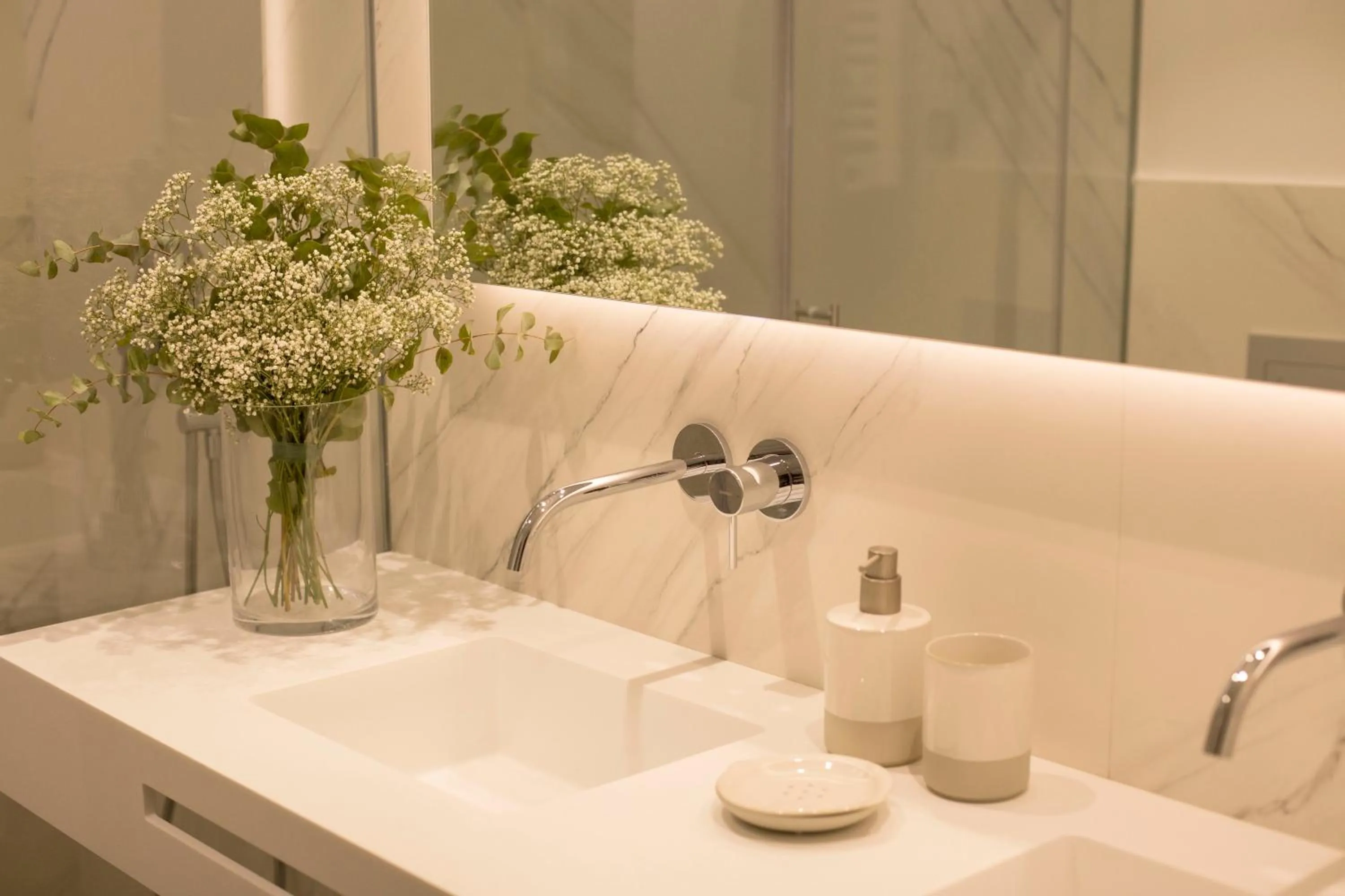 Bathroom in U-Sense Madrid Santa Ana