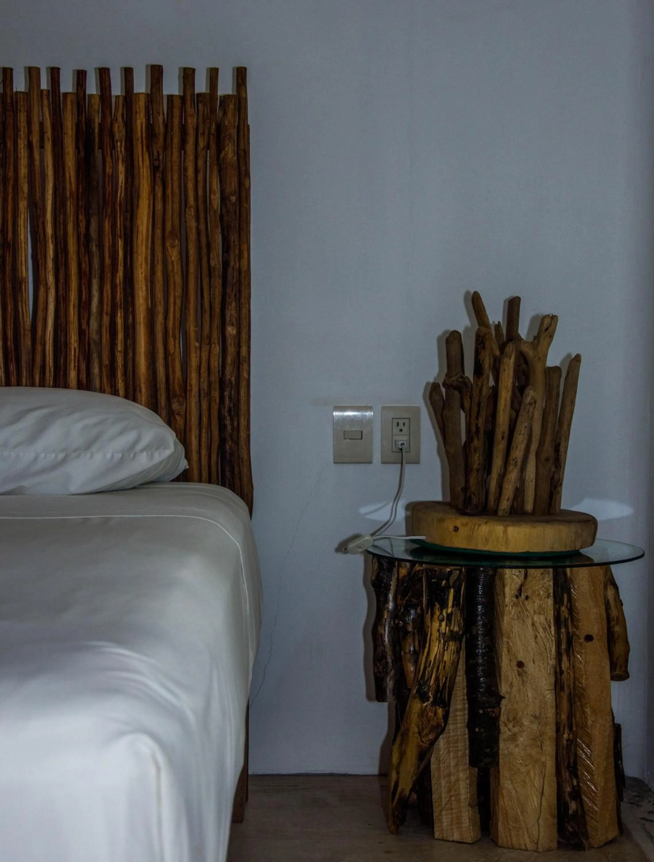 Bed in El Alquimista Yoga Spa