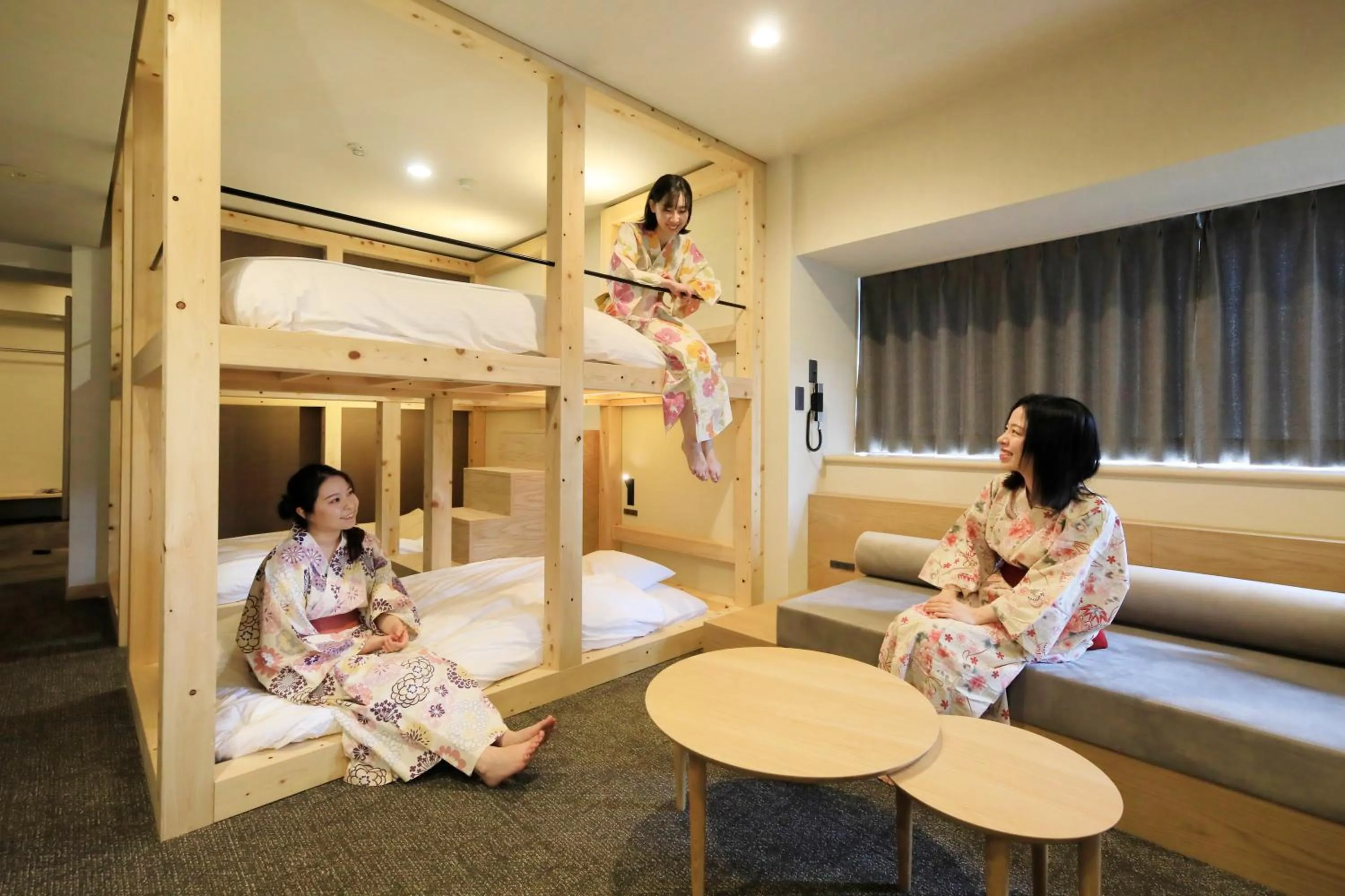 People, Bed in Merveille Hakone Gora