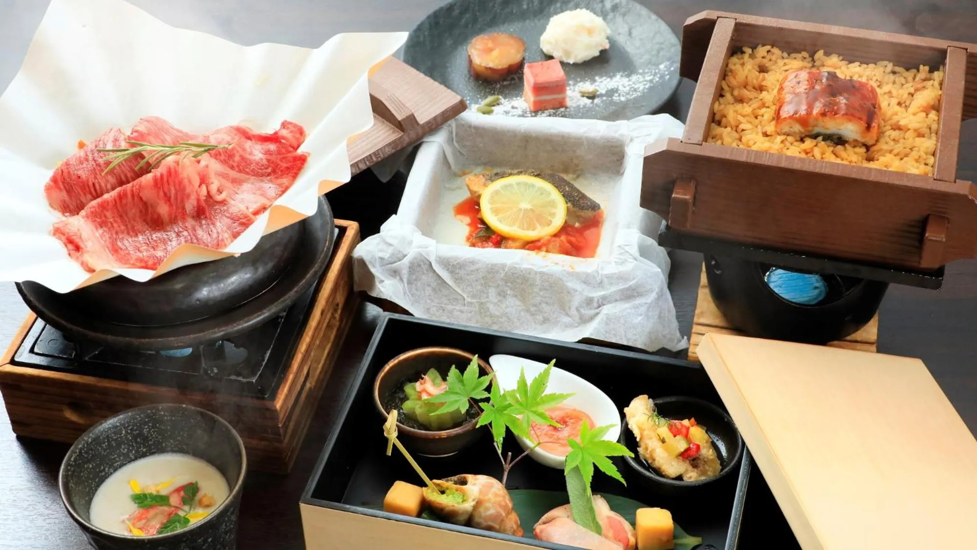 Dinner in Merveille Hakone Gora