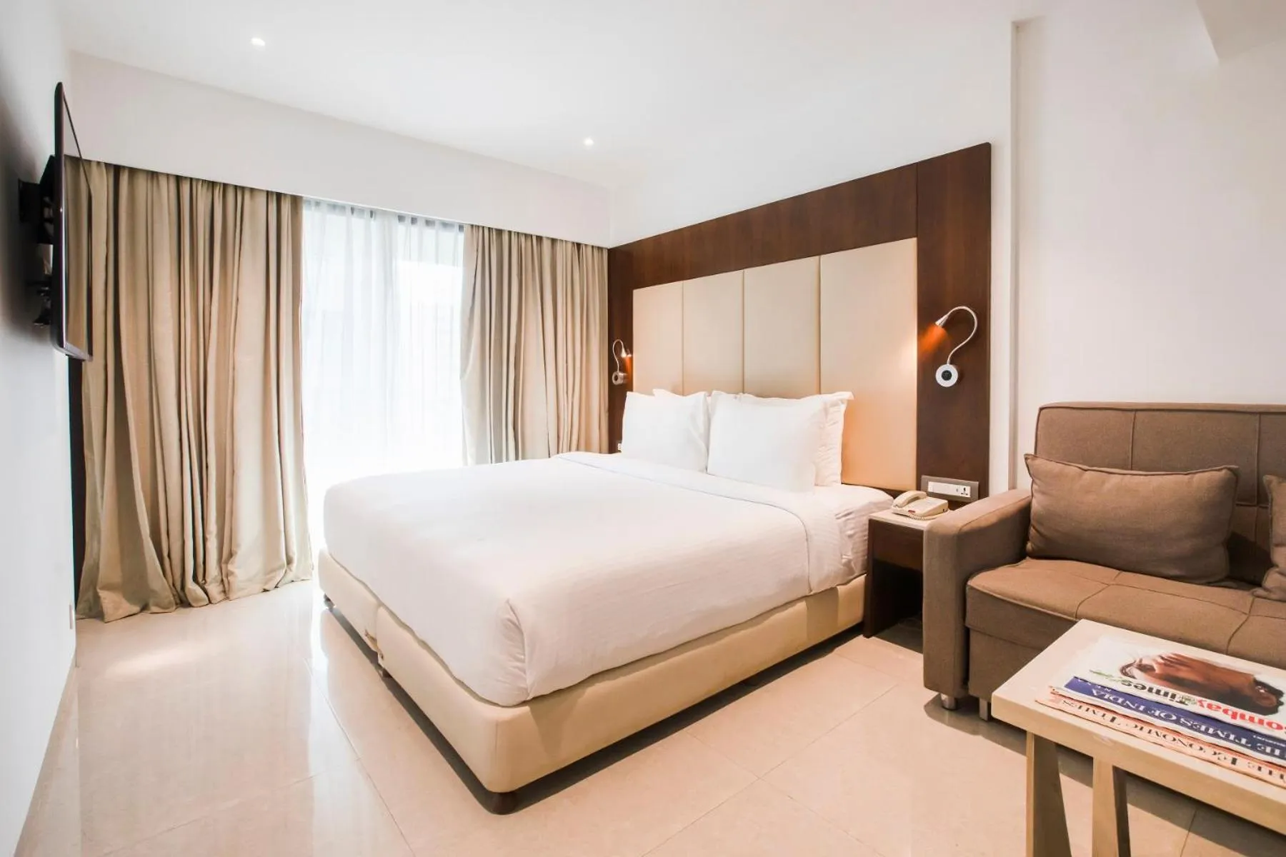 Bedroom, Bed in Ramee Techome