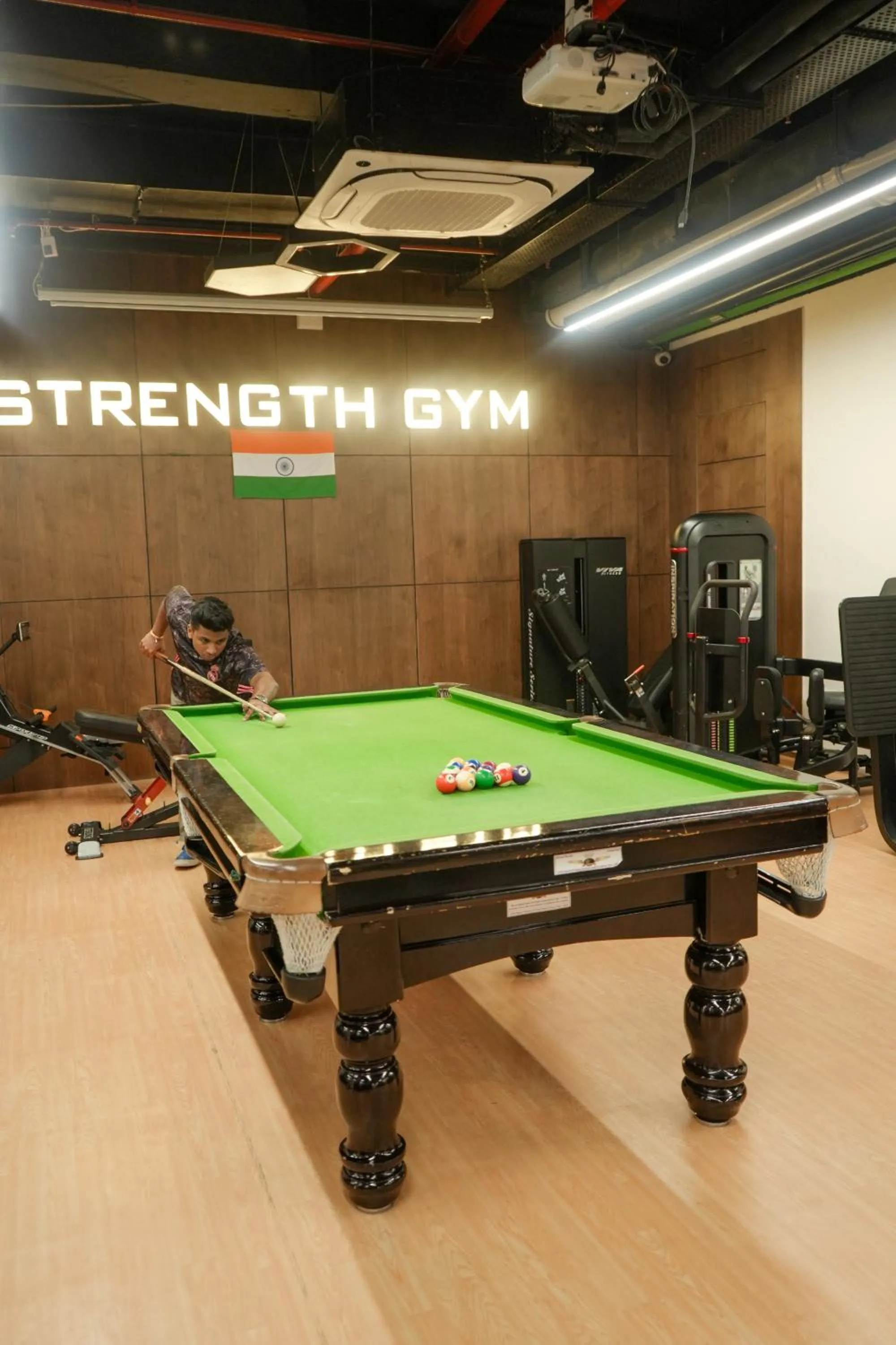 Fitness centre/facilities in Ramee Techome