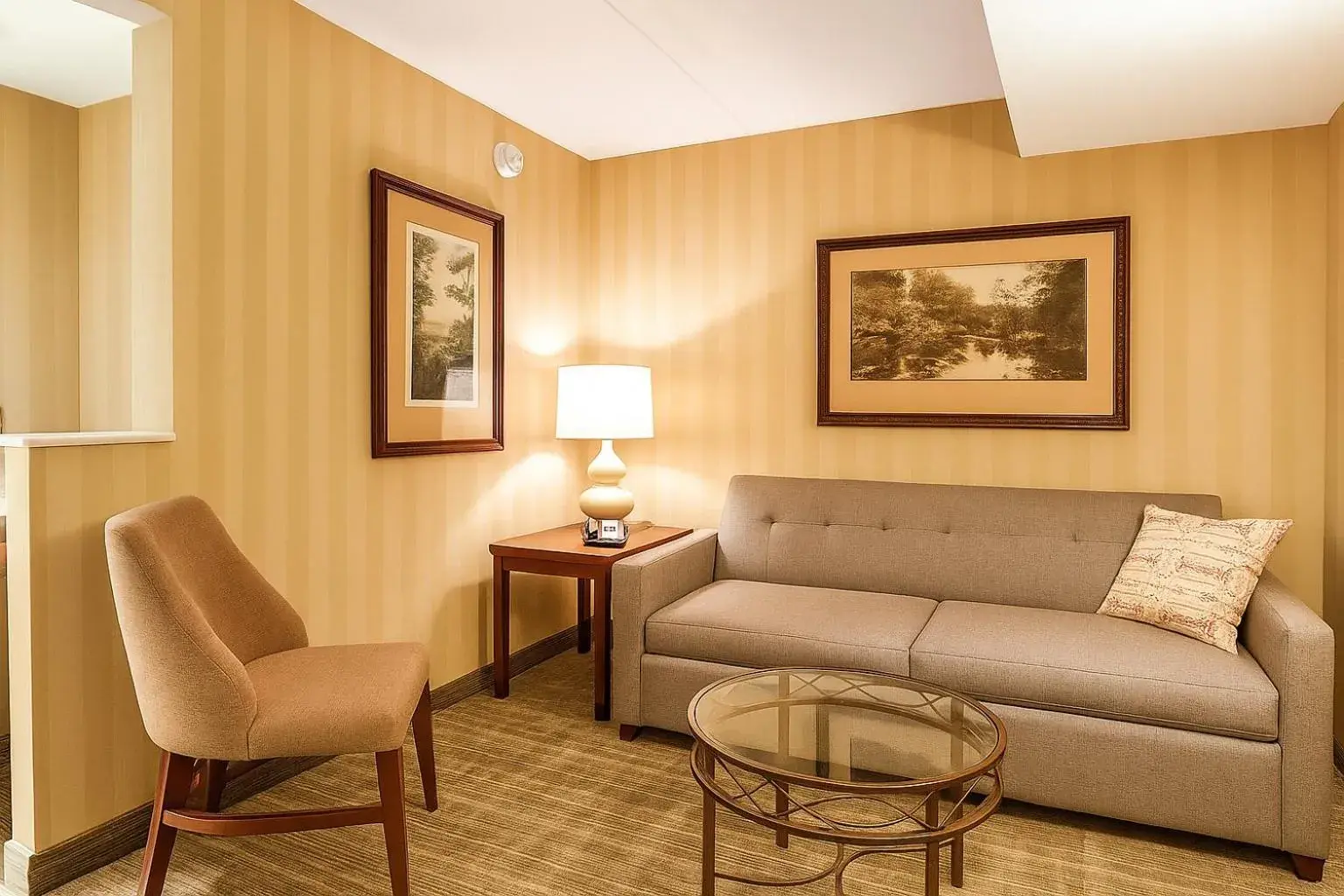 Two-Room King Suite with American Falls View in DoubleTree Fallsview Resort & Spa by Hilton - Niagara Falls Two-Room King Suite with American Falls View in DoubleTree Fallsview Resort & Spa by Hilton - Niagara Falls