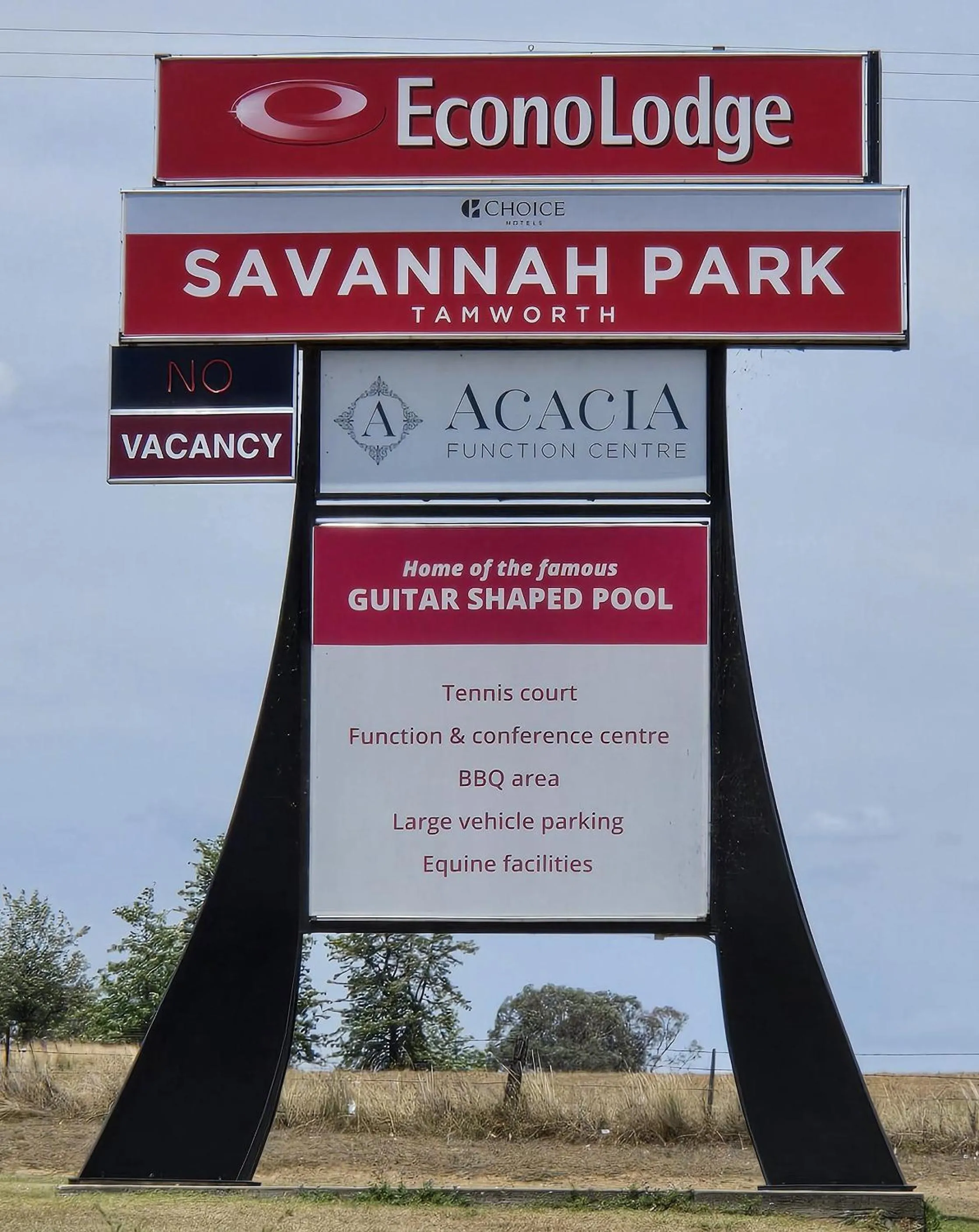 Property building in Econo Lodge Savannah Park Tamworth