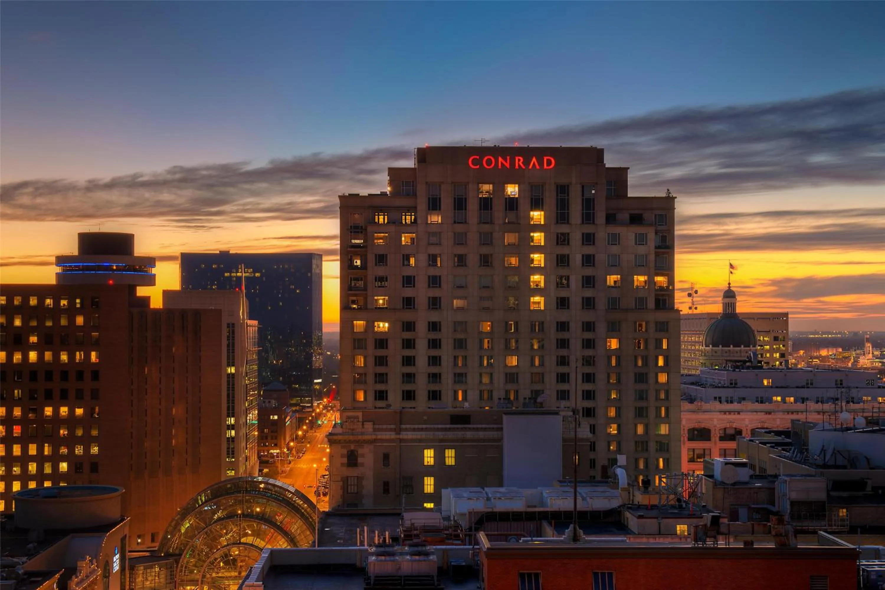 Property building in Conrad Indianapolis