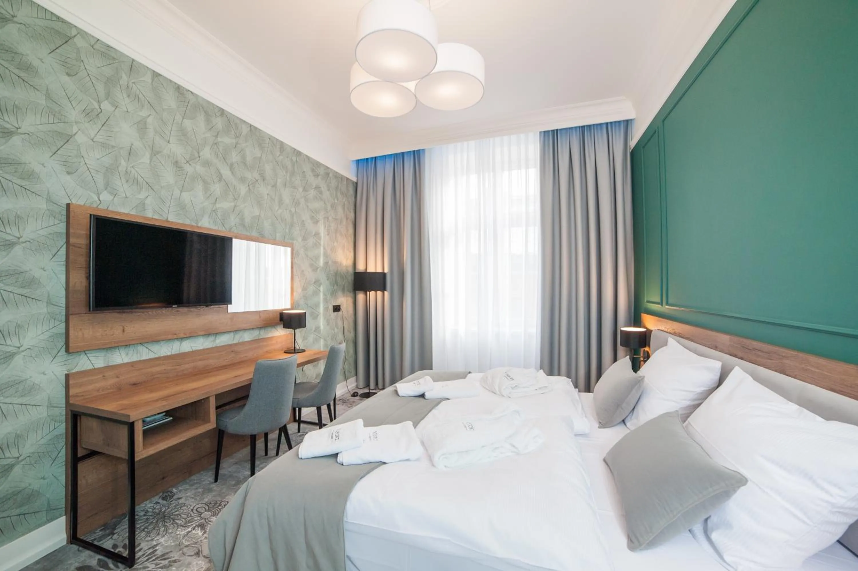 Bed in Vinfort Aparthotel