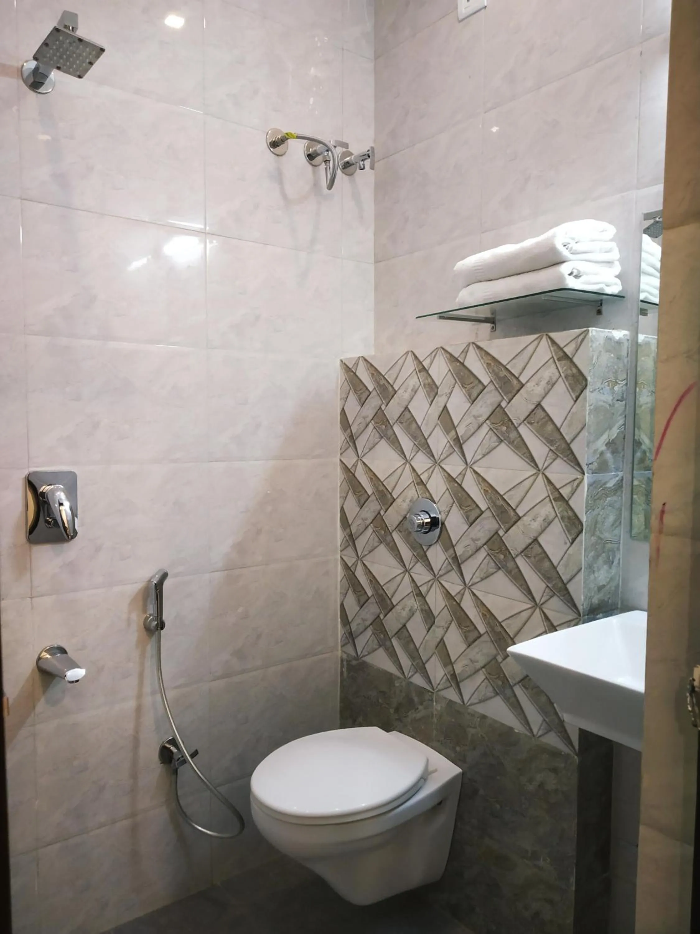 Shower in Hotel Suryansh
