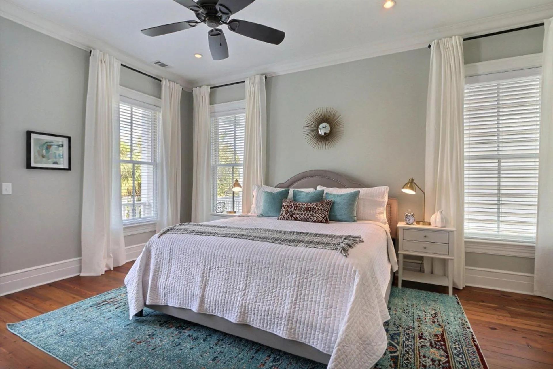 Bed in Congress Street Retreat