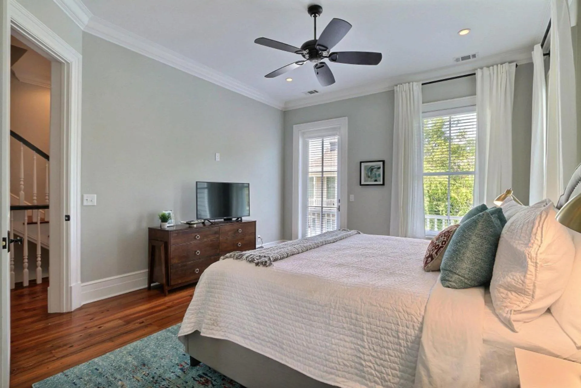 Bed in Congress Street Retreat