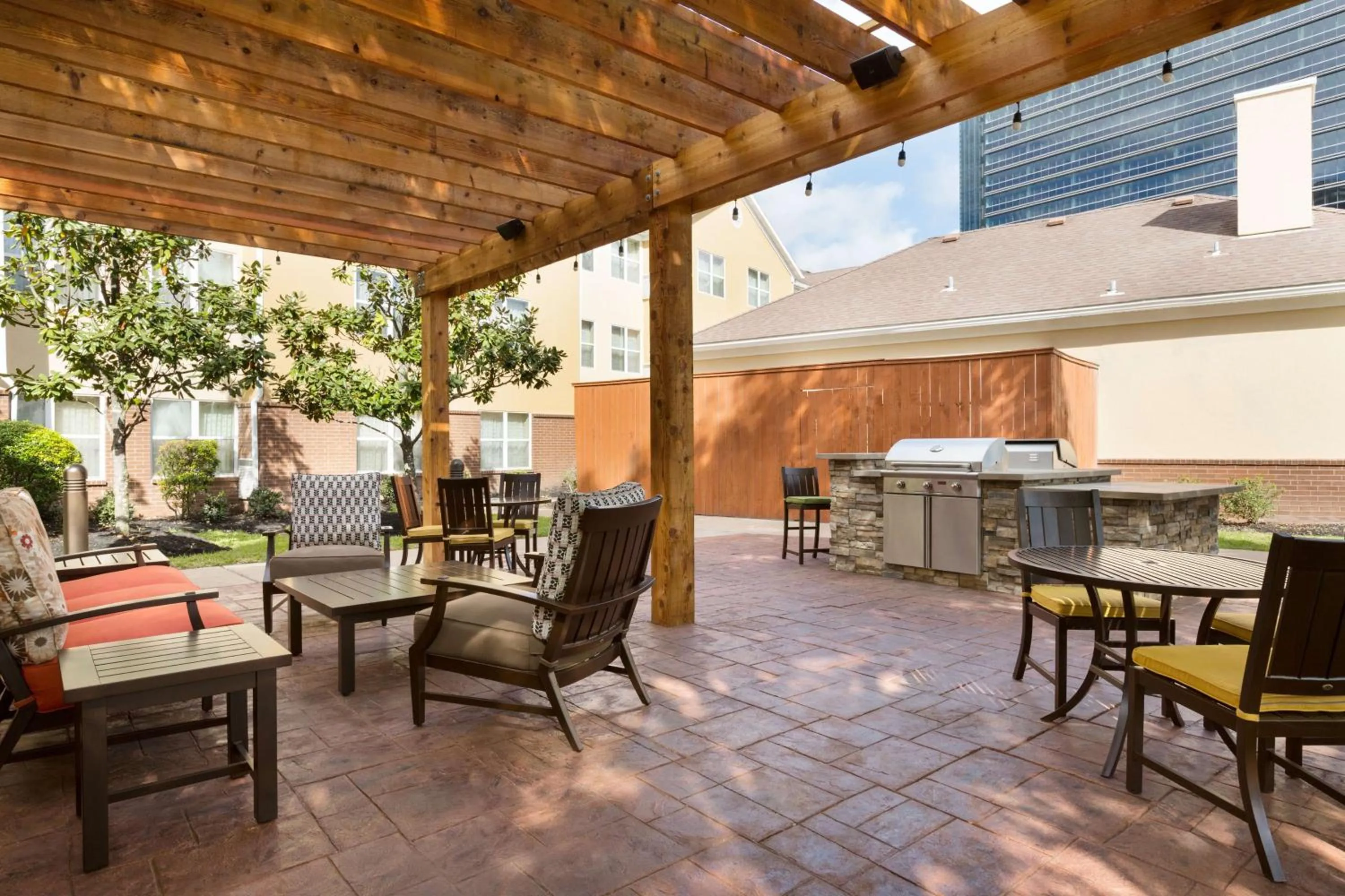 Patio in Homewood Suites by Hilton Houston-Westchase