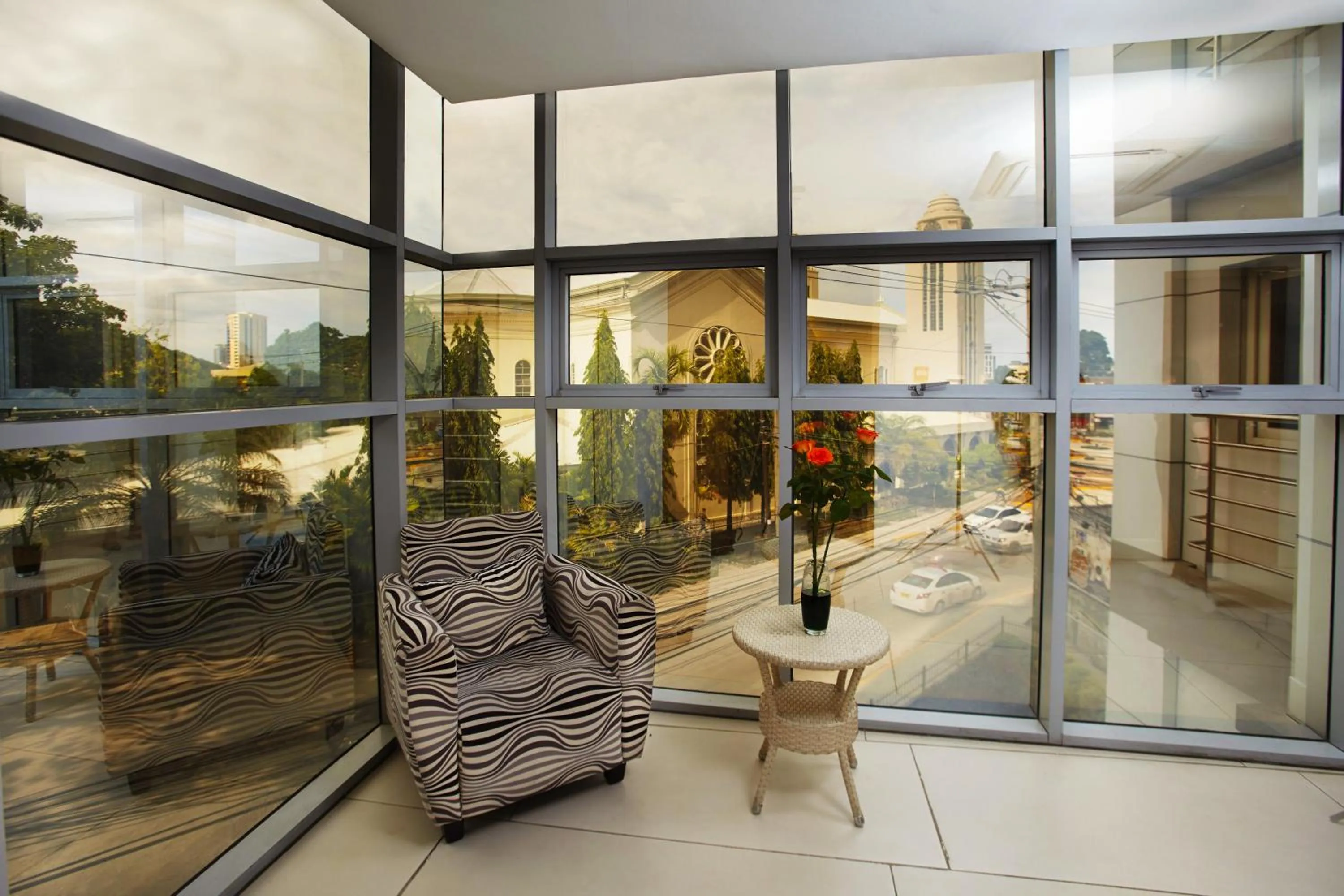 Living room in St Mark Hotel