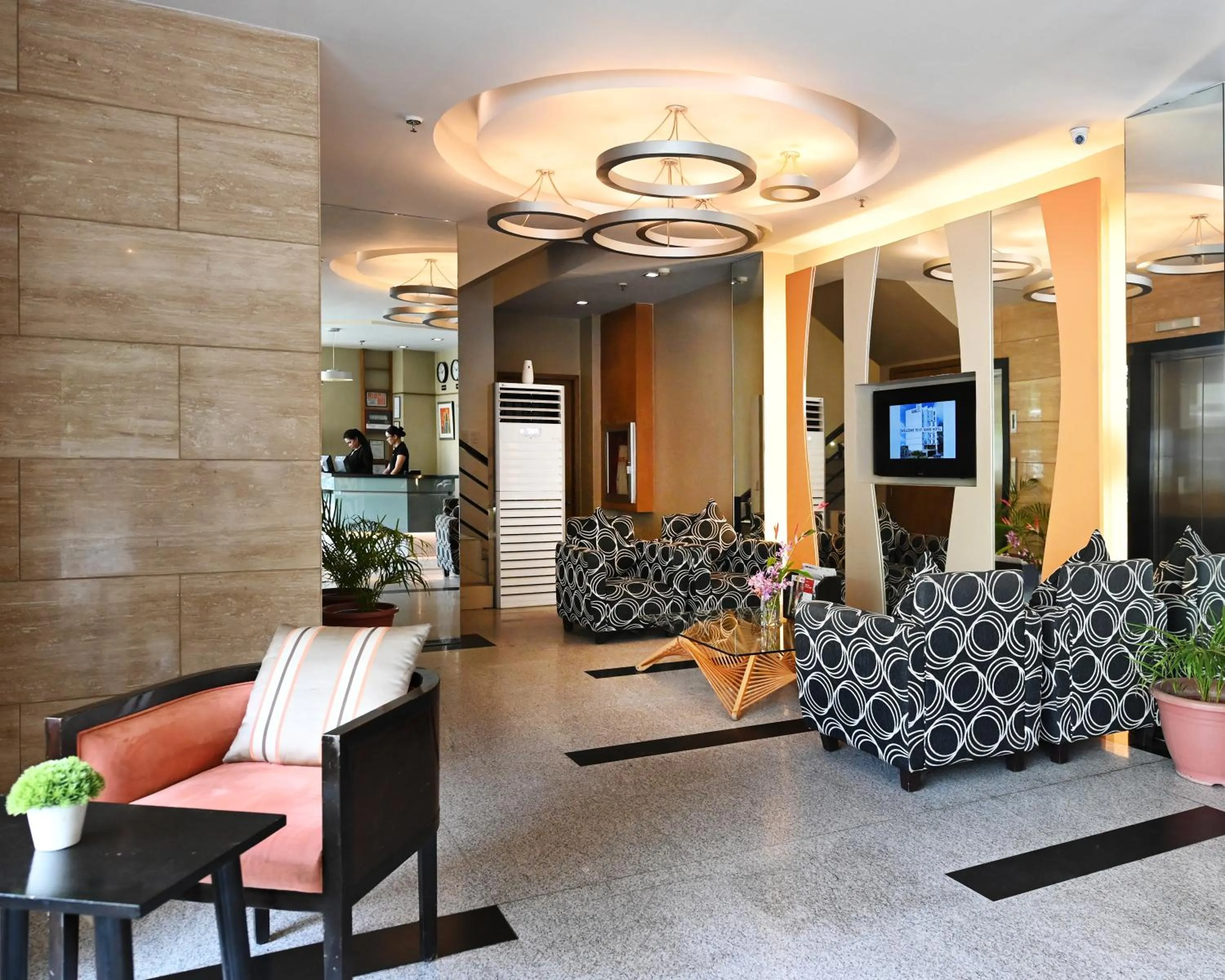 Lobby or reception in St Mark Hotel