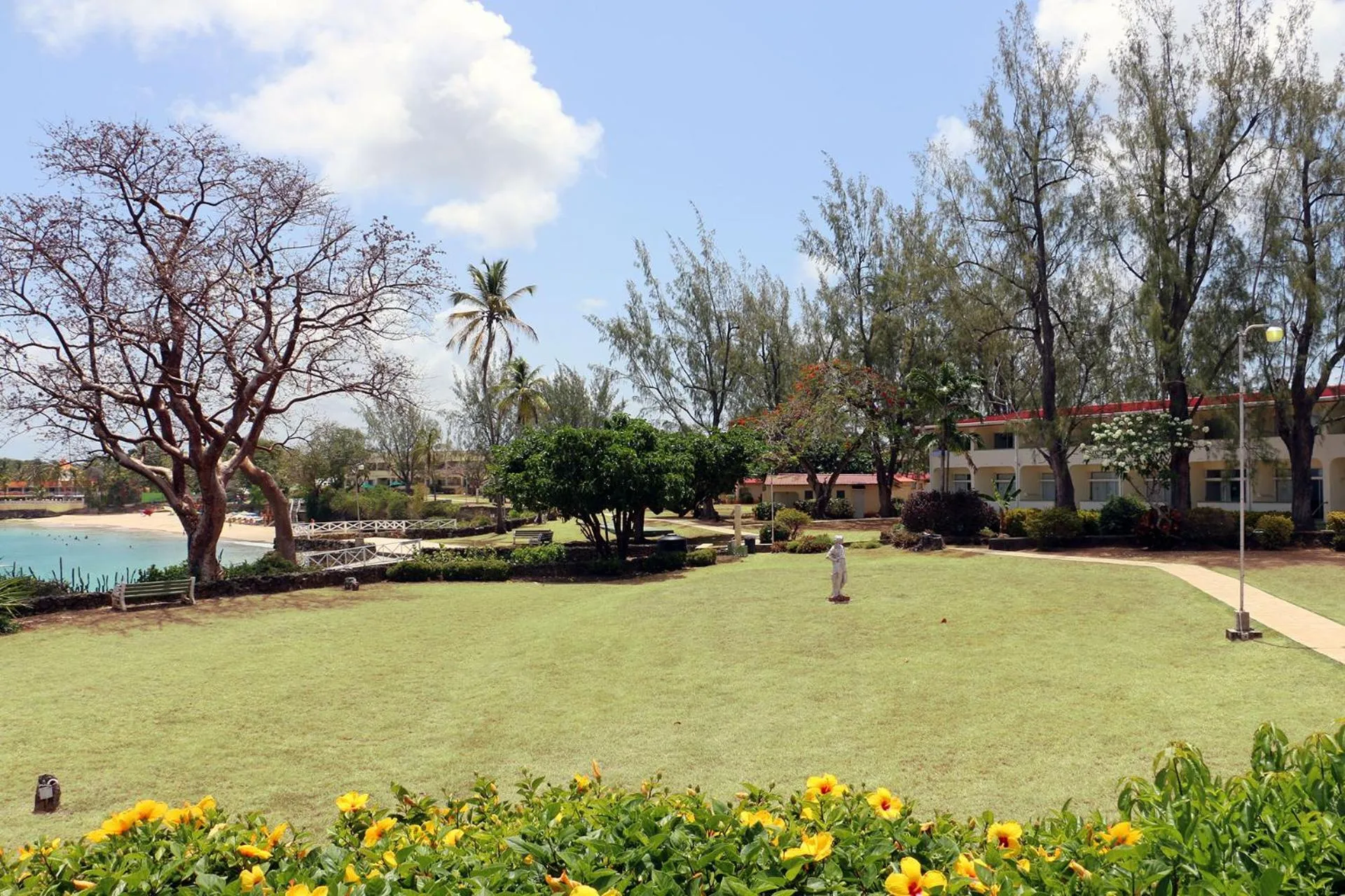 Property building in Crown Point Beach Hotel
