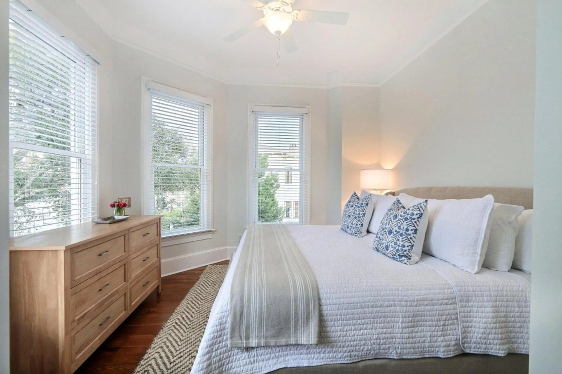 Bed in Habersham Hall