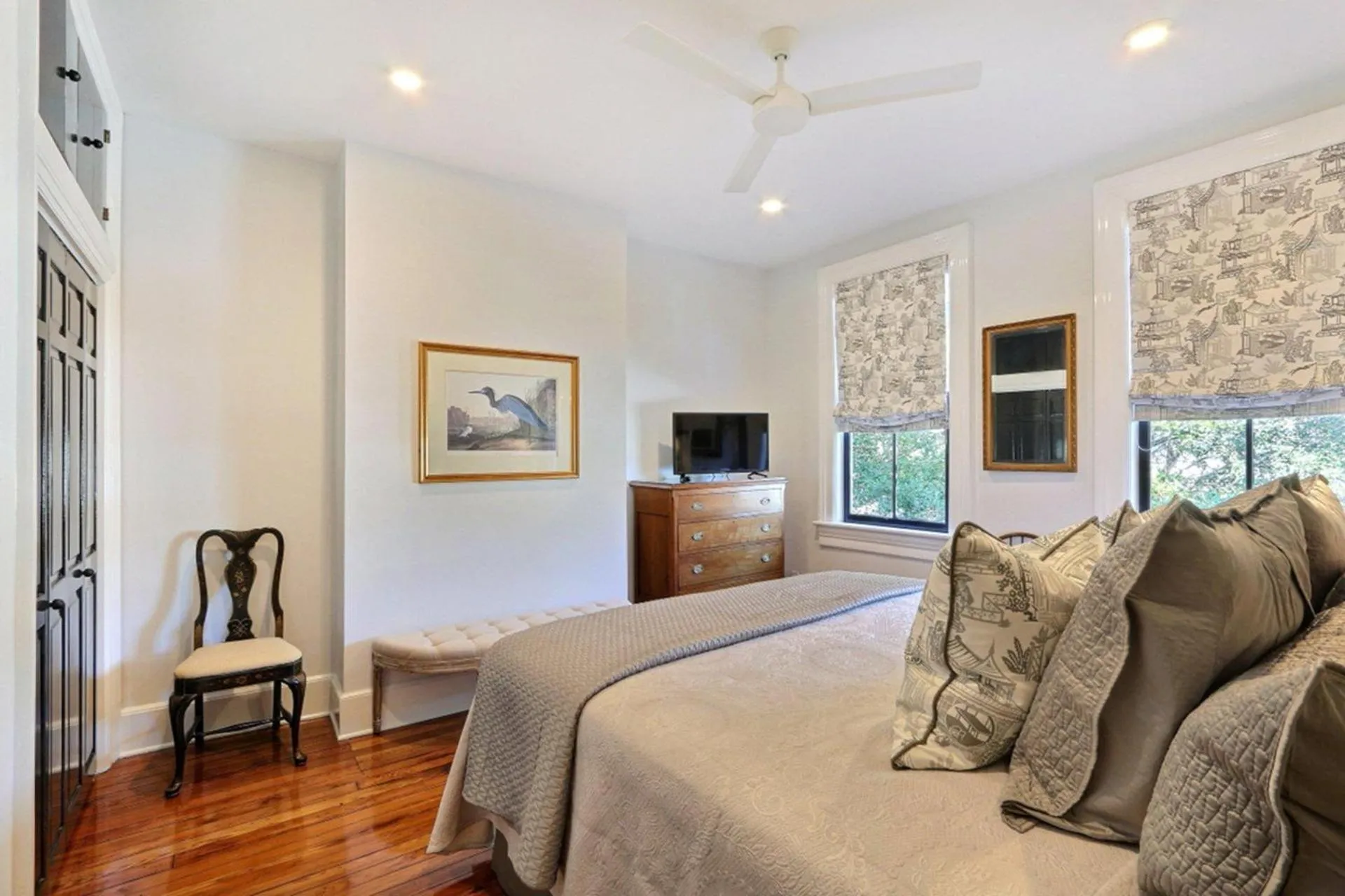 Bed in Isaac LaRoche Estate