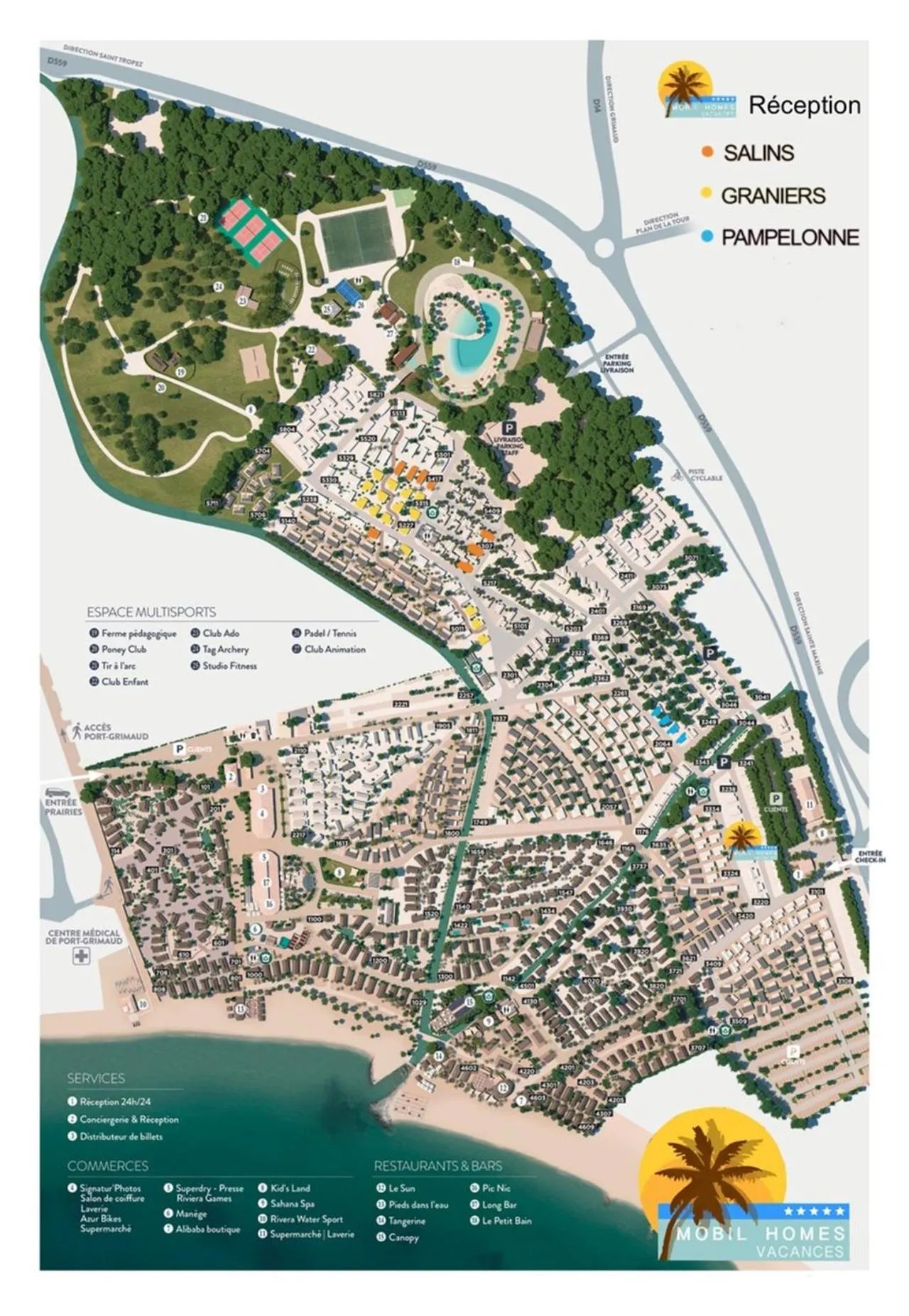 Floor plan in Mobil Homes Vacances
