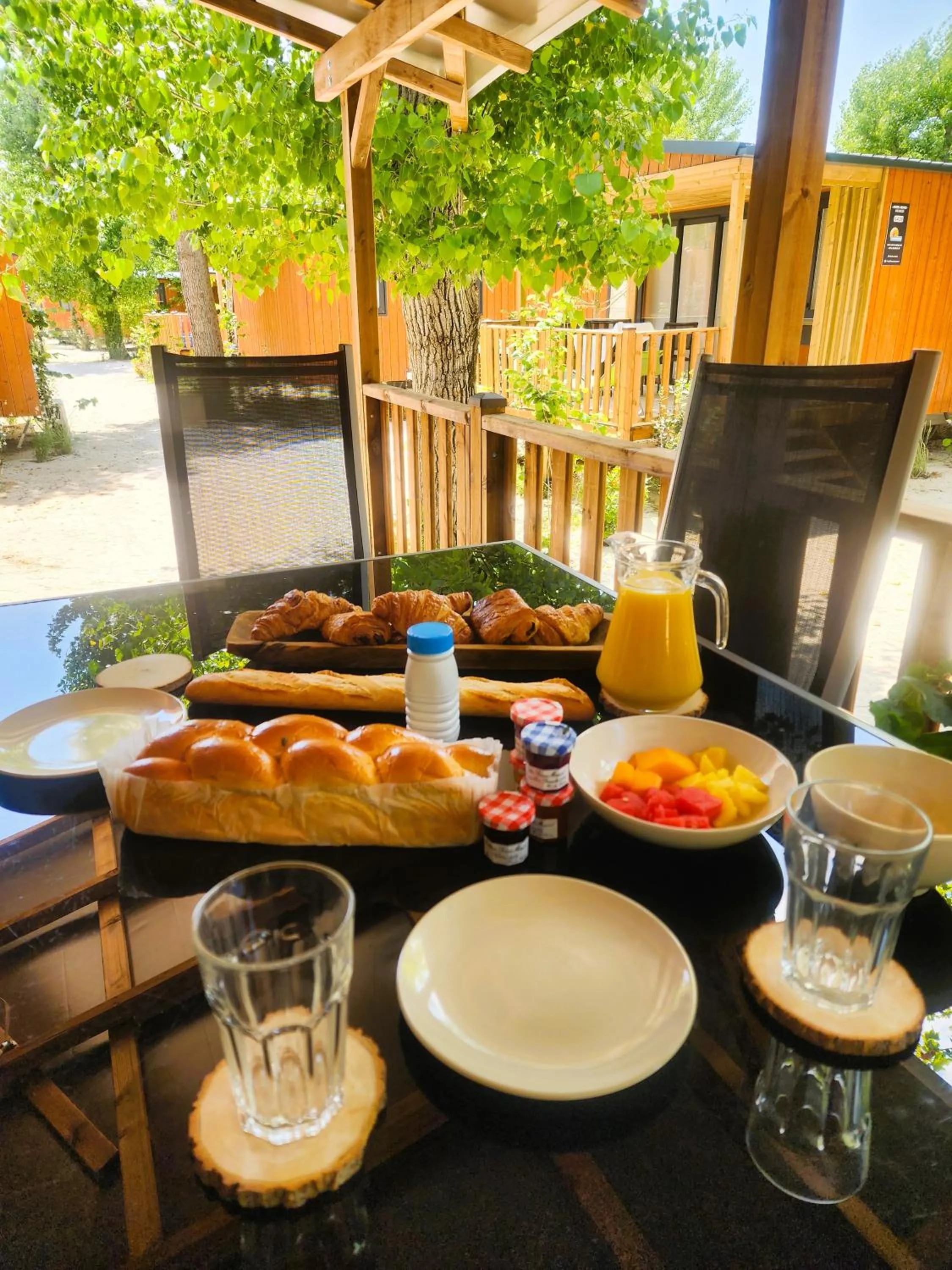 Patio in Mobil Homes Vacances