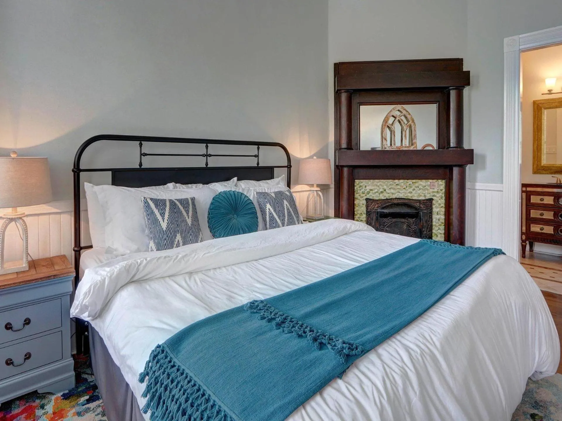 Bed in Parlor On Park