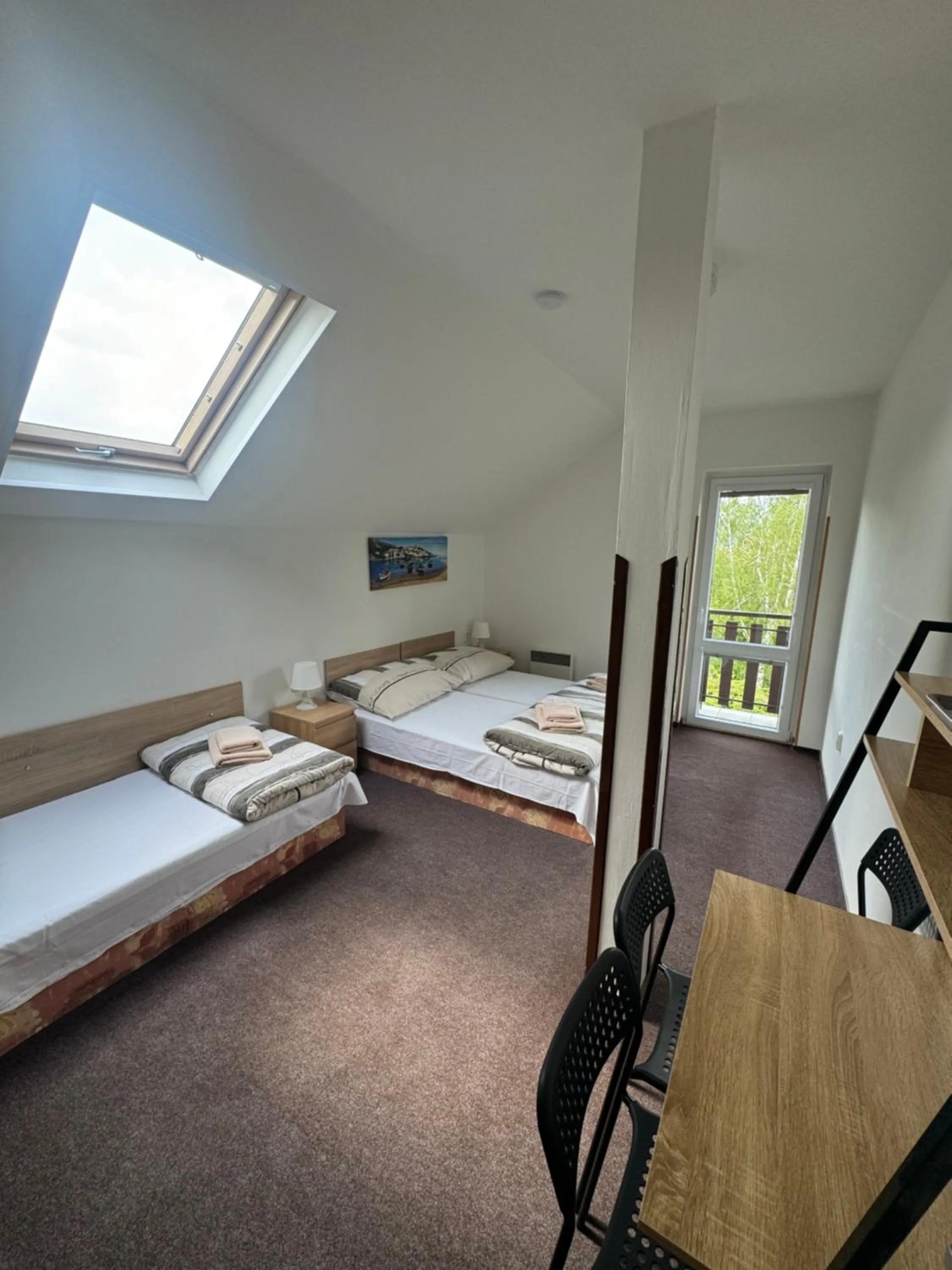 Bed in Hotel Formule