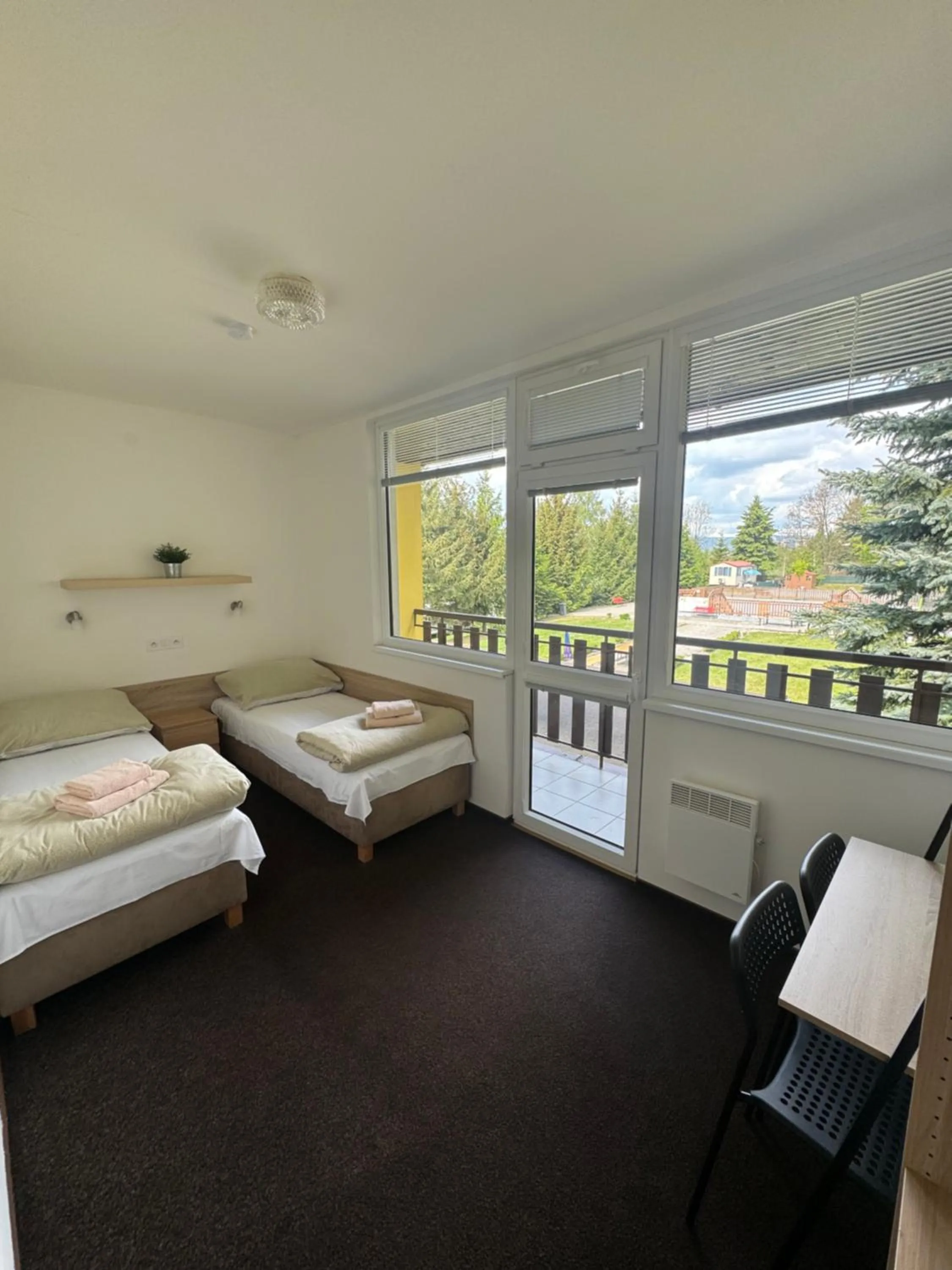 Bed in Hotel Formule