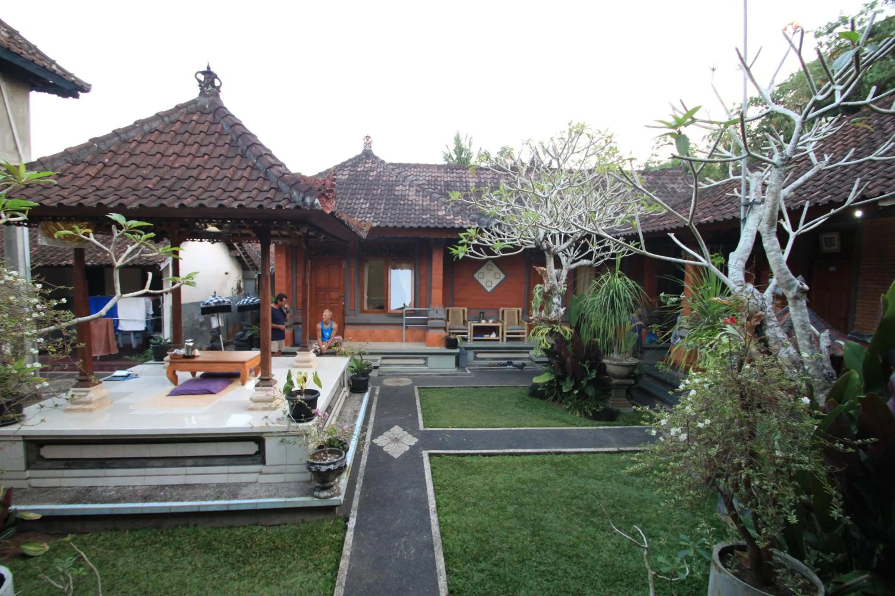 Garden in Duana's Homestay