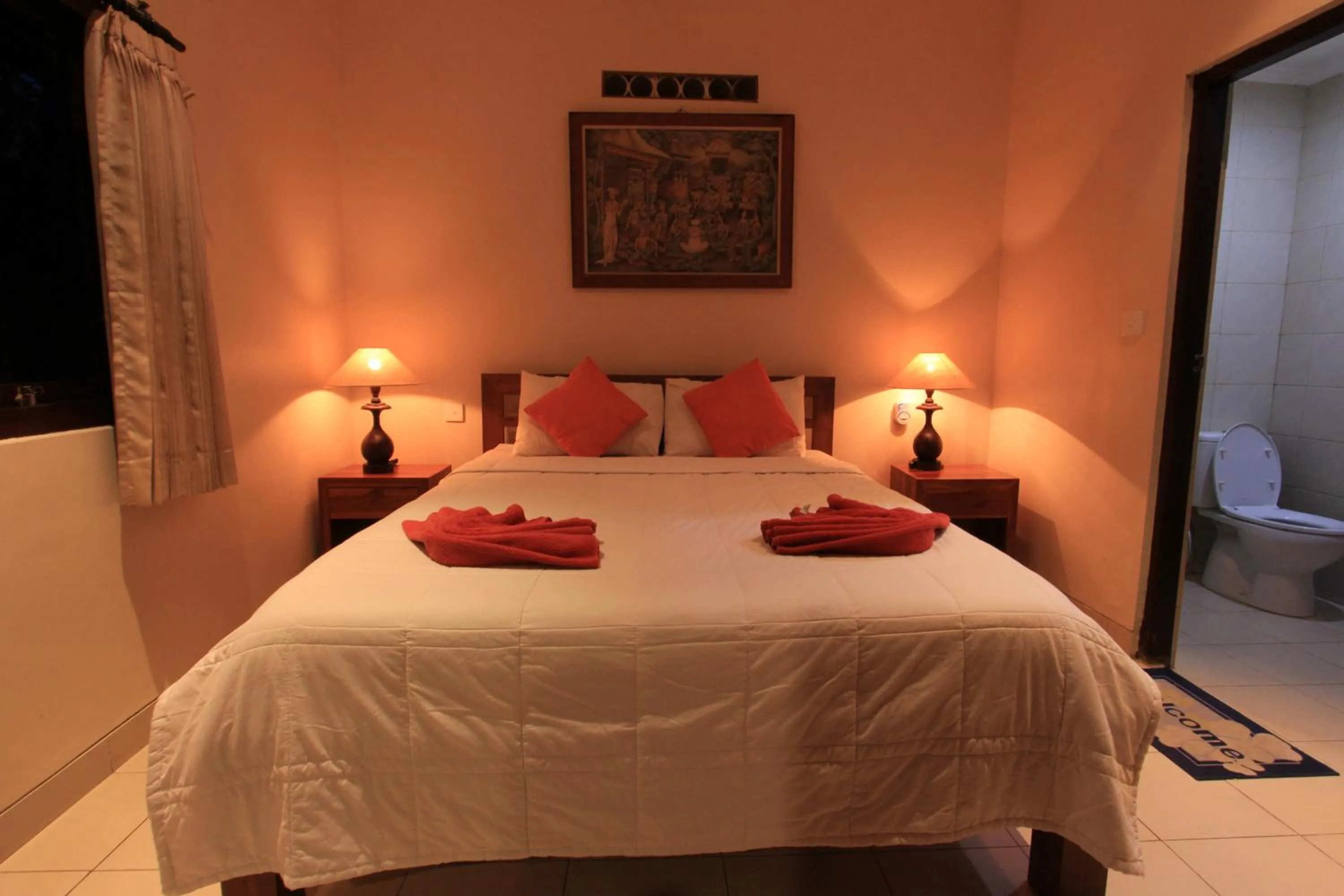 Bed in Duana's Homestay