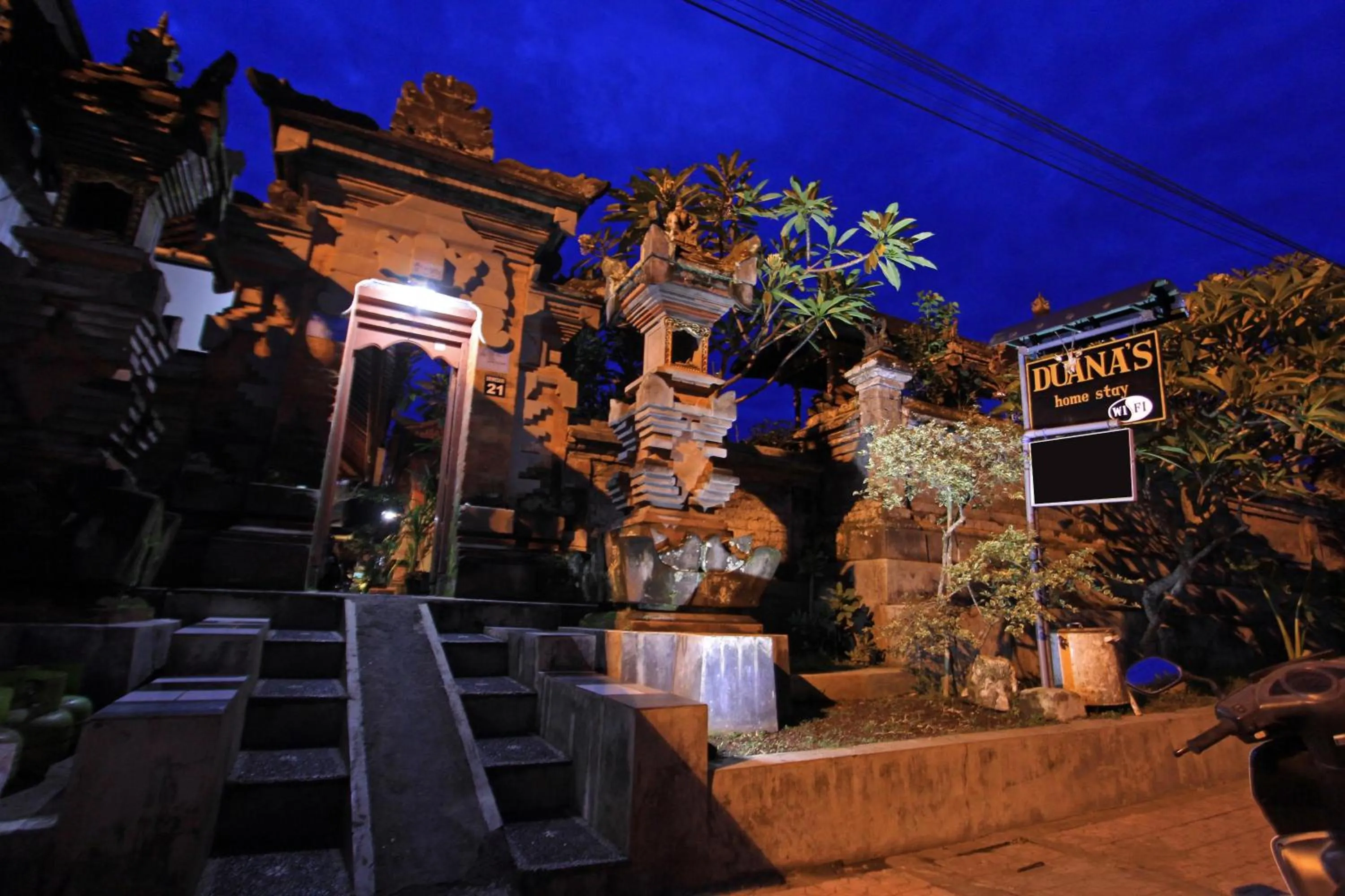 Decorative detail in Duana's Homestay