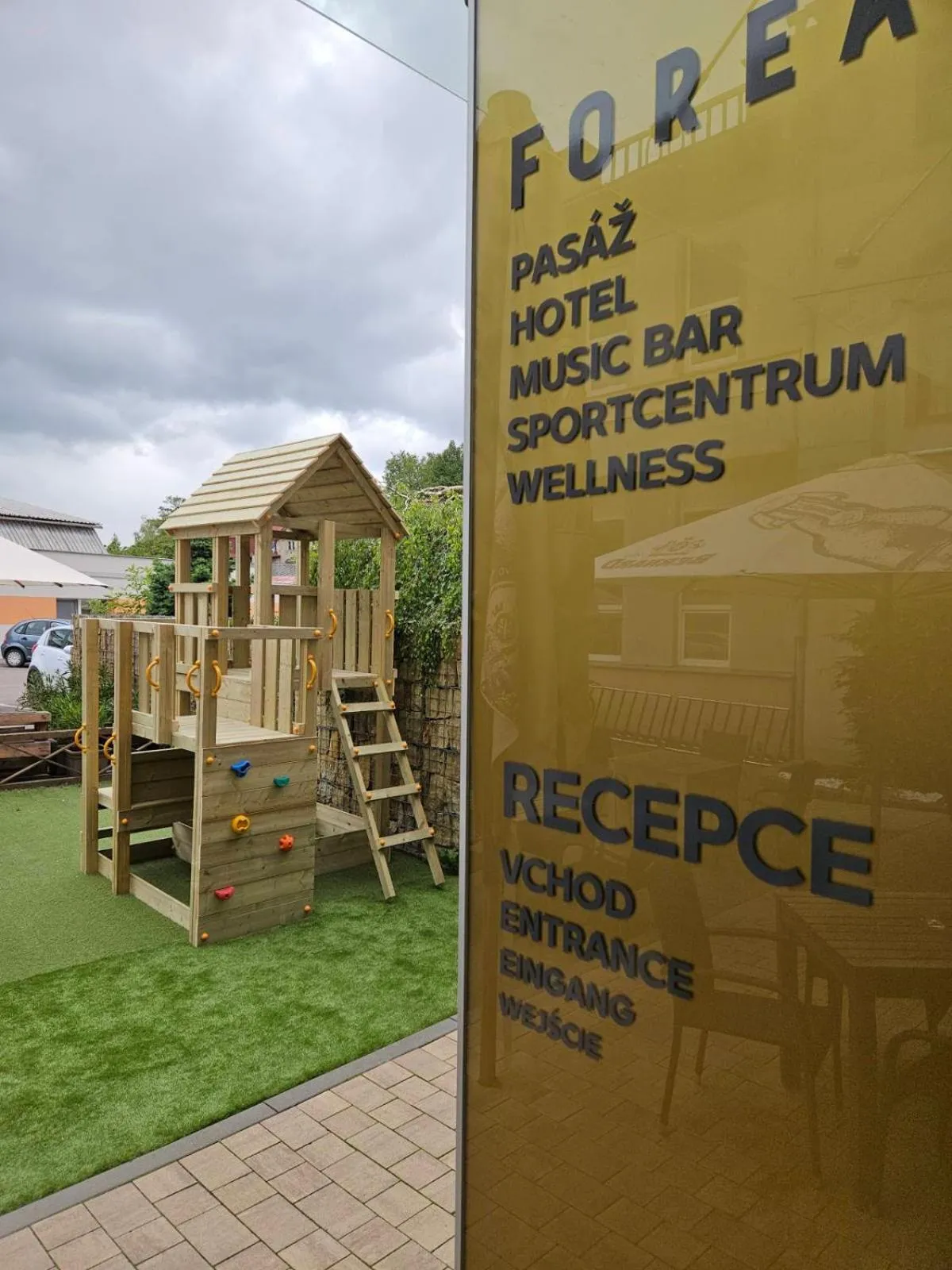 Children play ground in Hotel Forea