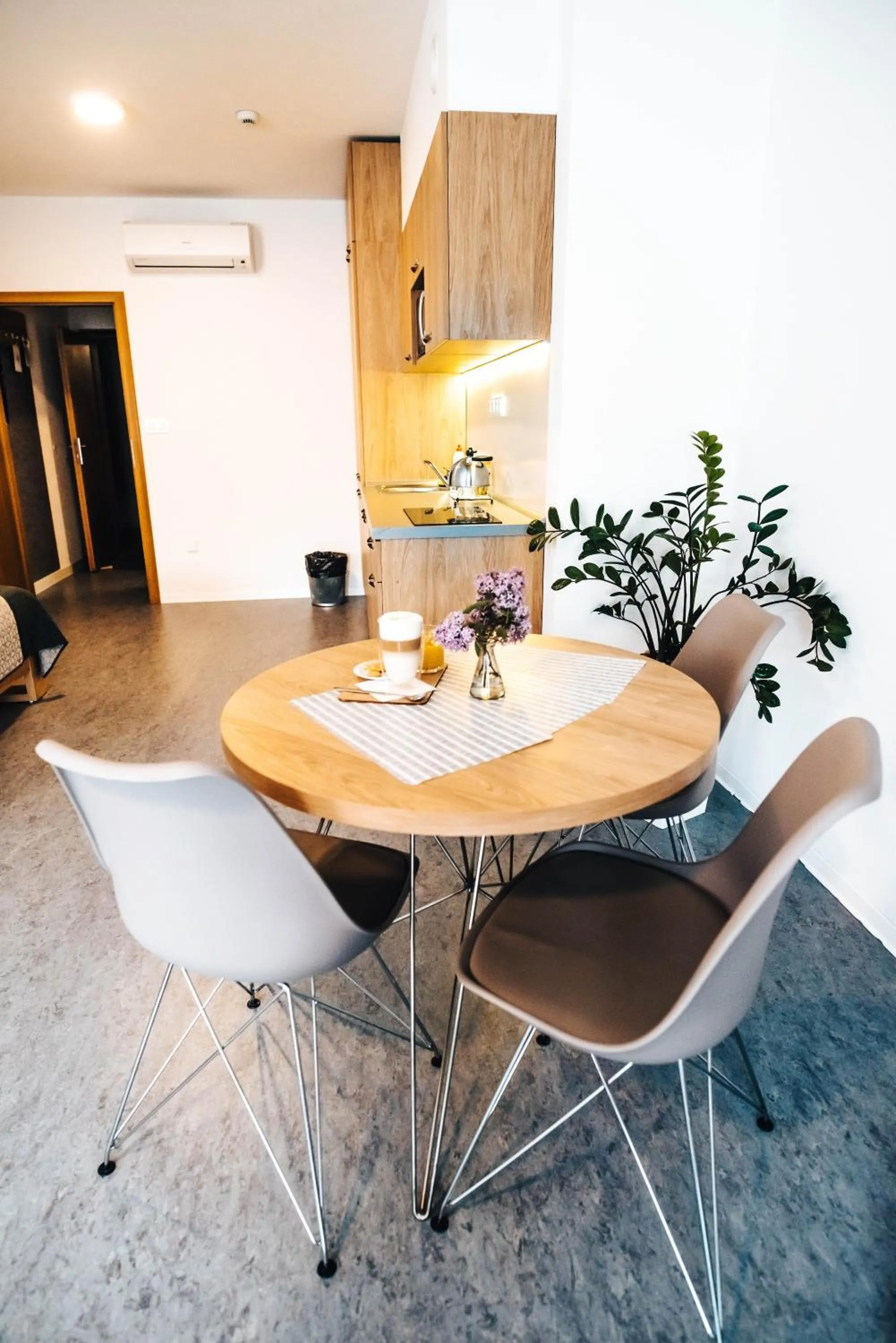 Kitchen or kitchenette in Hotel Forea