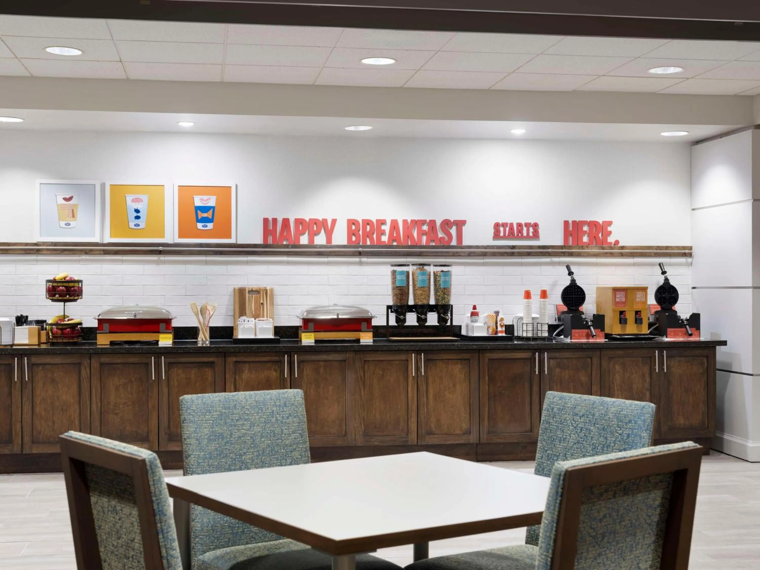 Breakfast in Hampton Inn Houston Near the Galleria