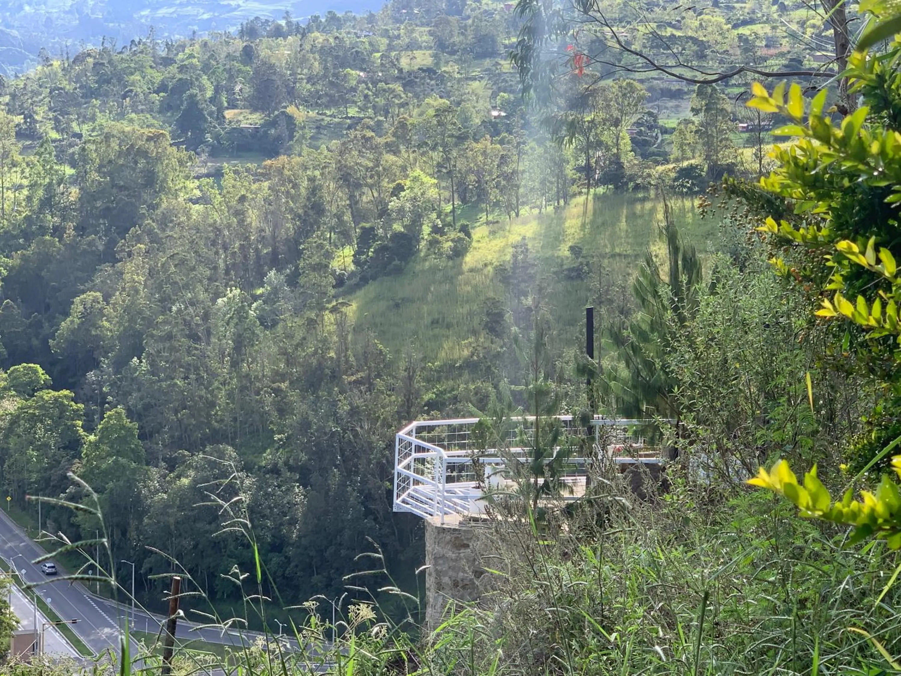 Property building in Hotel Campestre mirador CaloPala