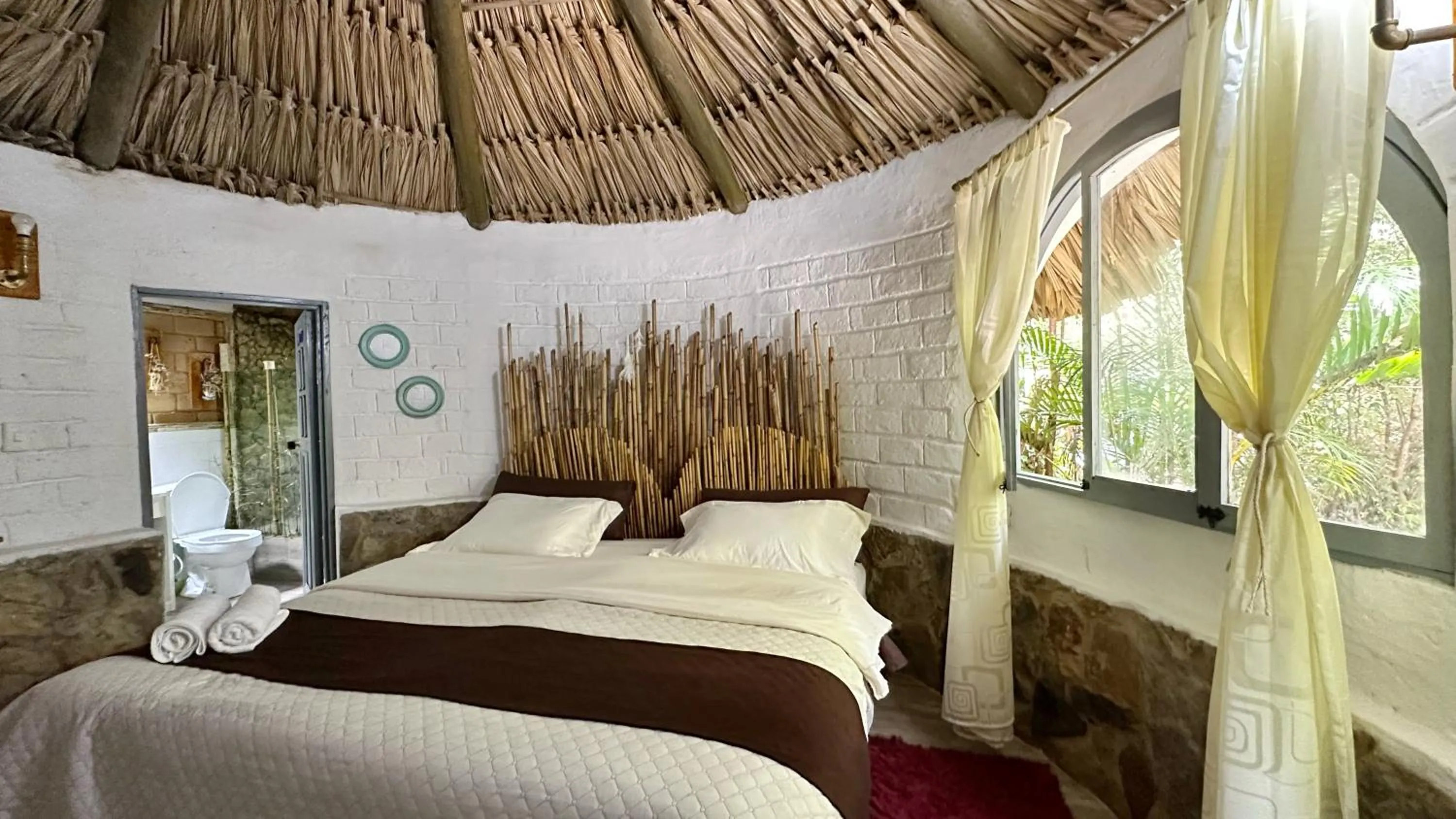 Bed in Hotel Campestre mirador CaloPala