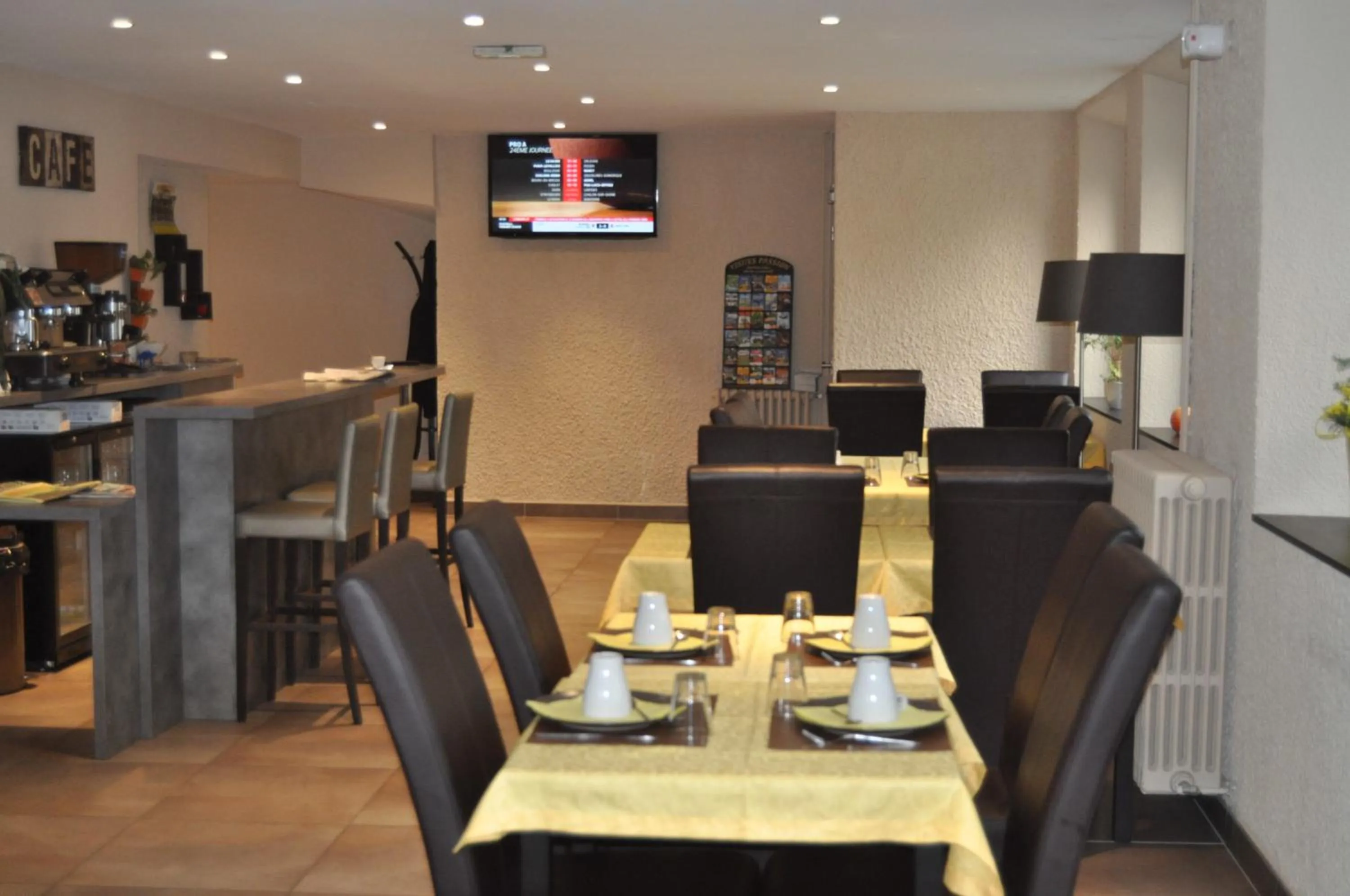 Restaurant/places to eat in Hôtel Le Loft