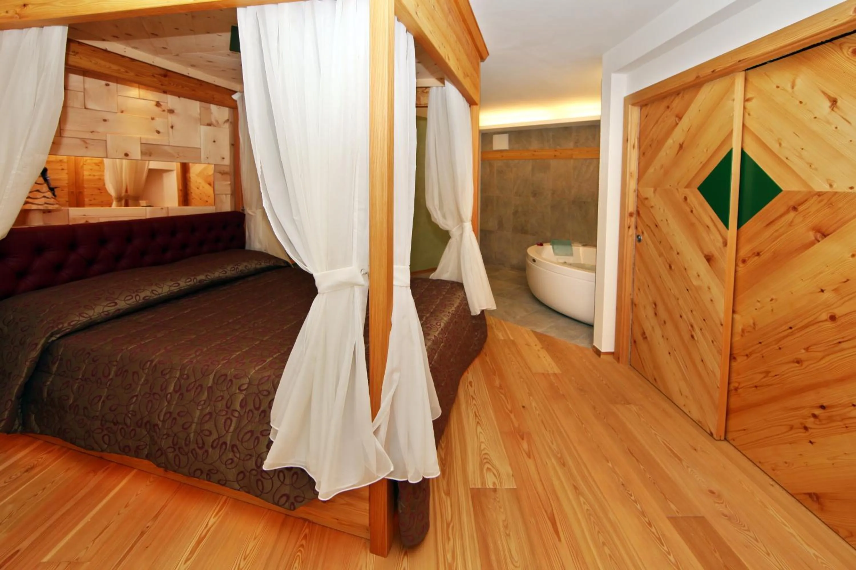 Bed in Hotel El Pilon