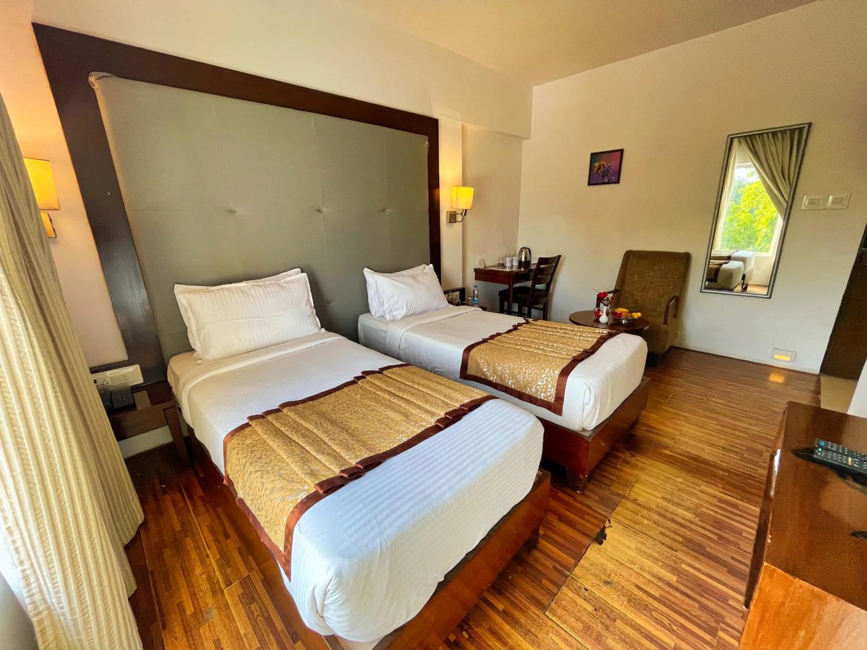 Bed in Hotel Clarks Collection Bhavnagar