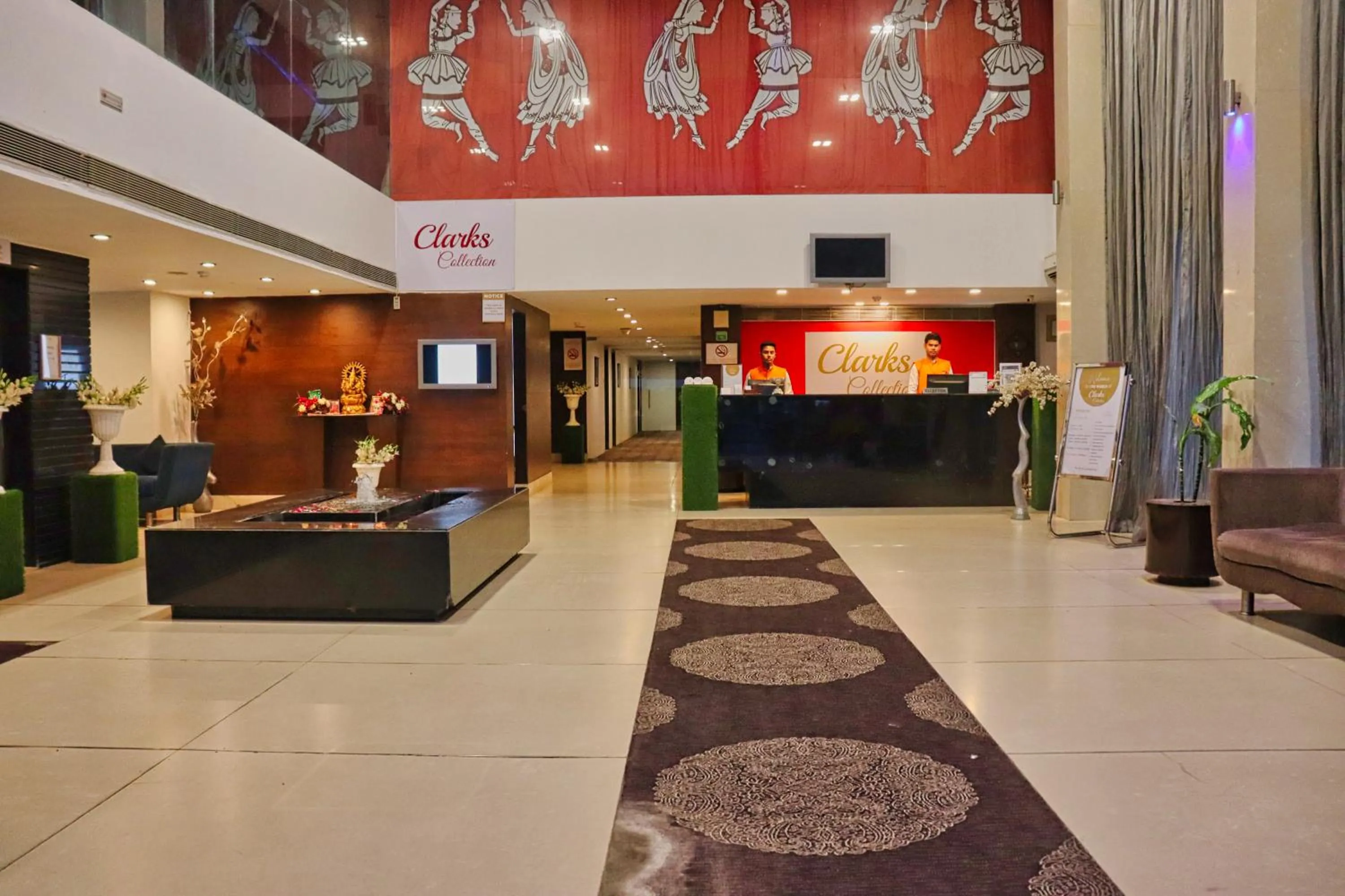Lobby or reception in Hotel Clarks Collection Bhavnagar