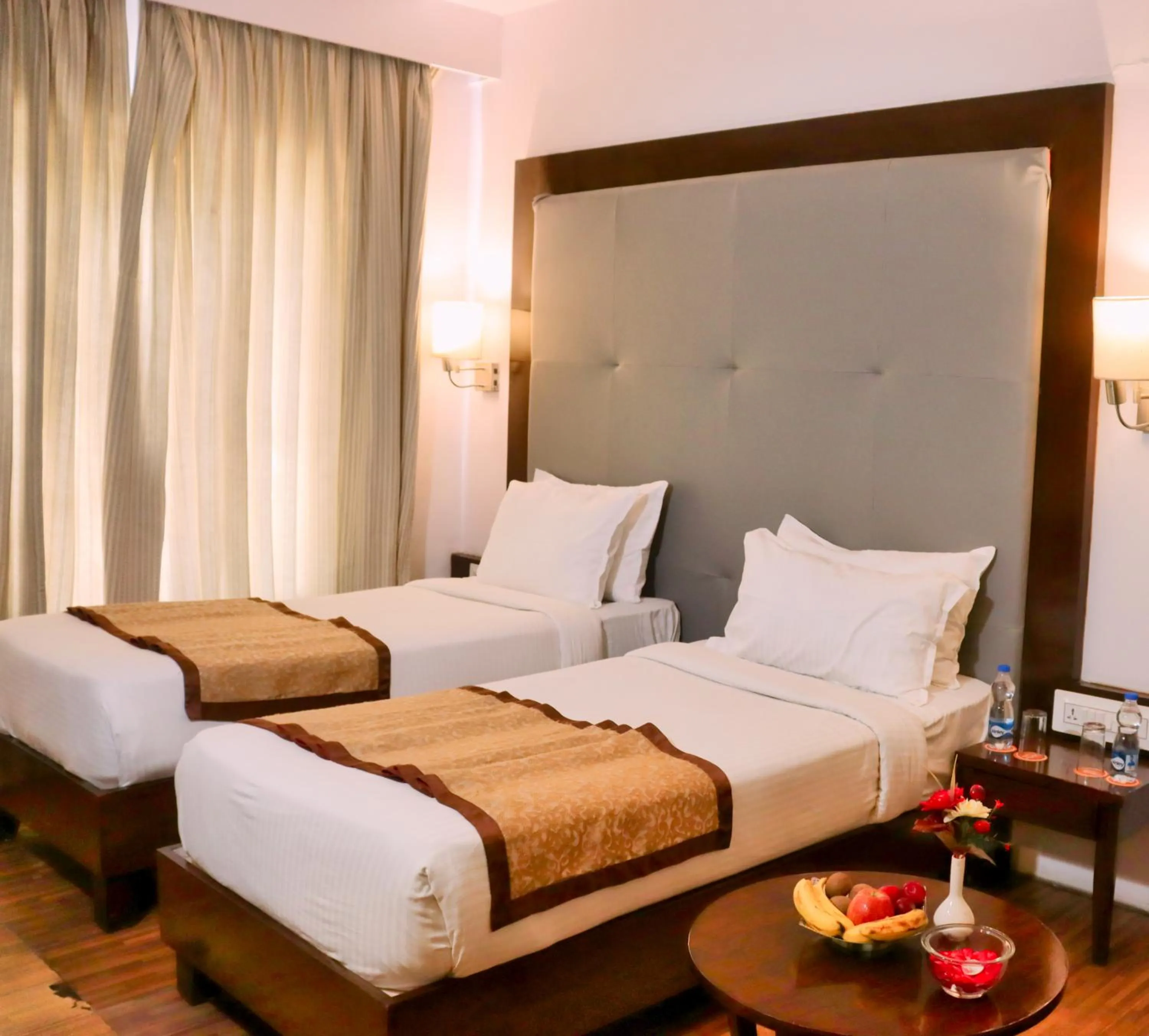 Photo of the whole room, Bed in Hotel Clarks Collection Bhavnagar