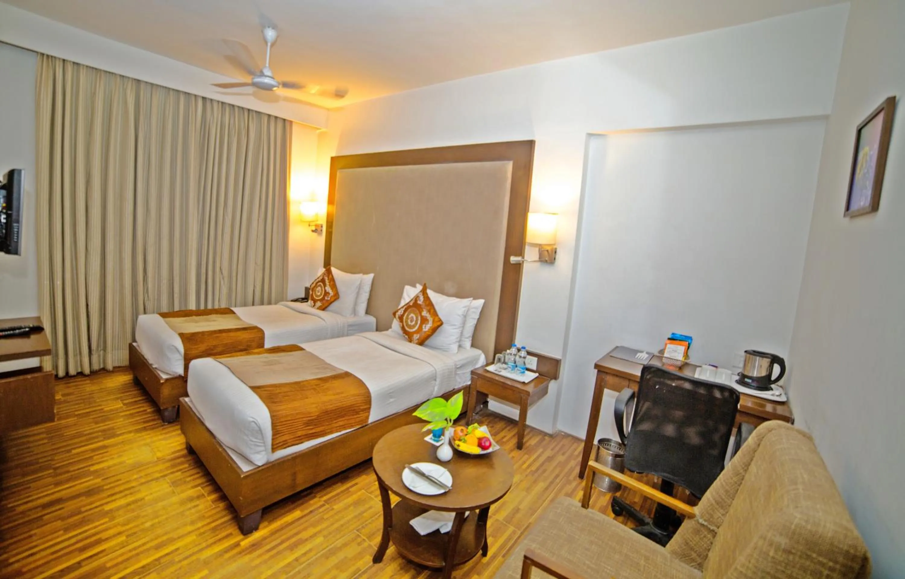 Photo of the whole room, Bed in Hotel Clarks Collection Bhavnagar