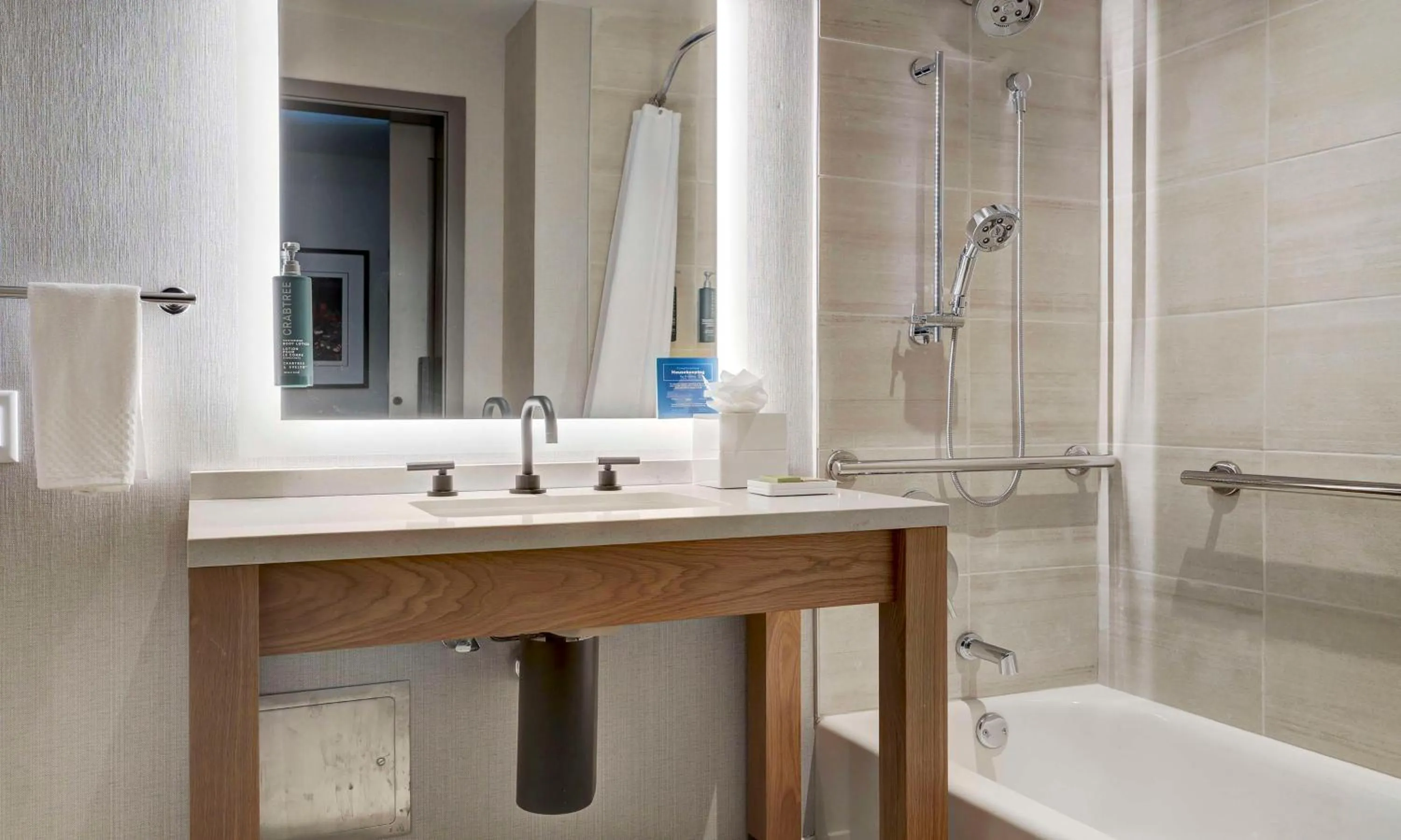 Bathroom in Hilton University of Houston