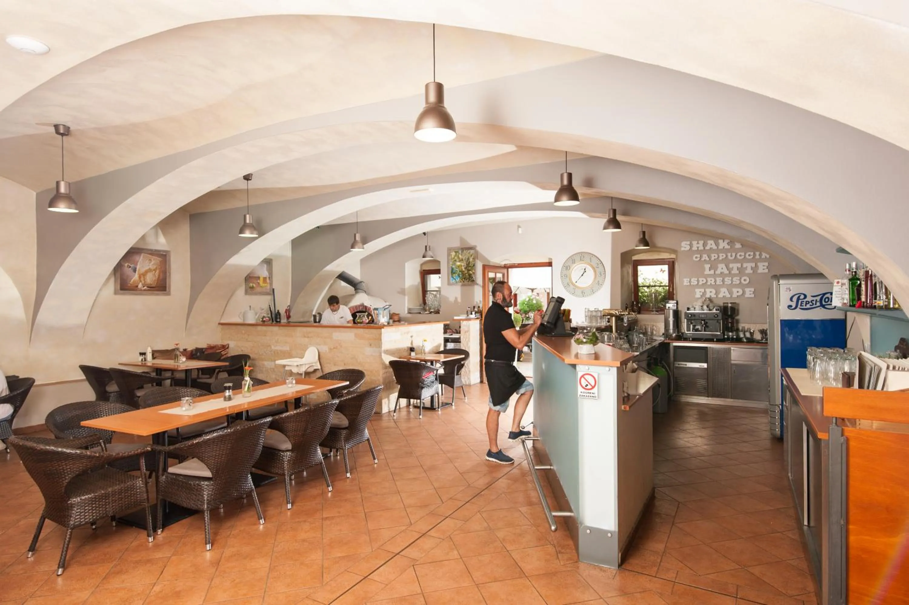 Restaurant/places to eat in Hotel Pošta