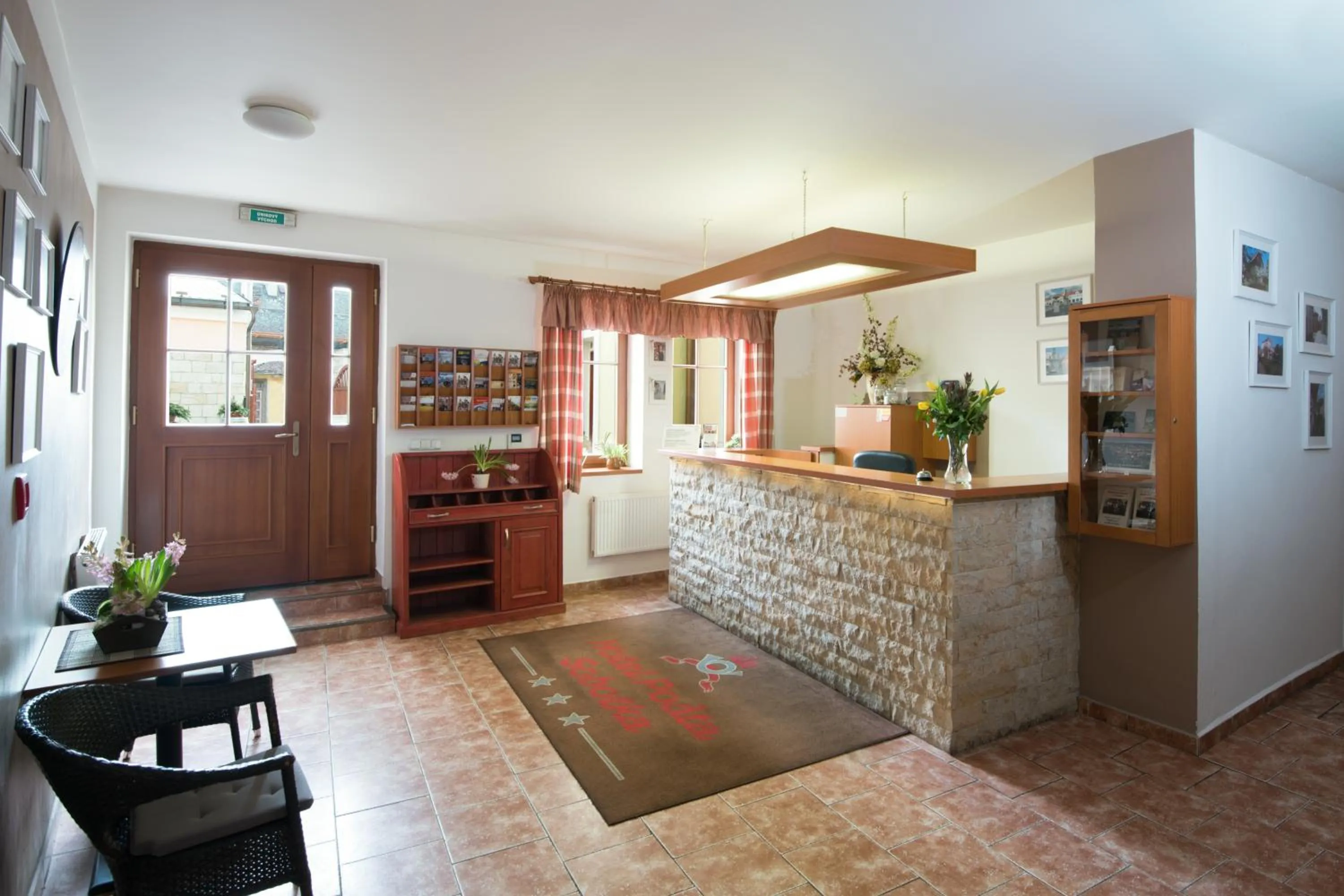 Lobby or reception in Hotel Pošta