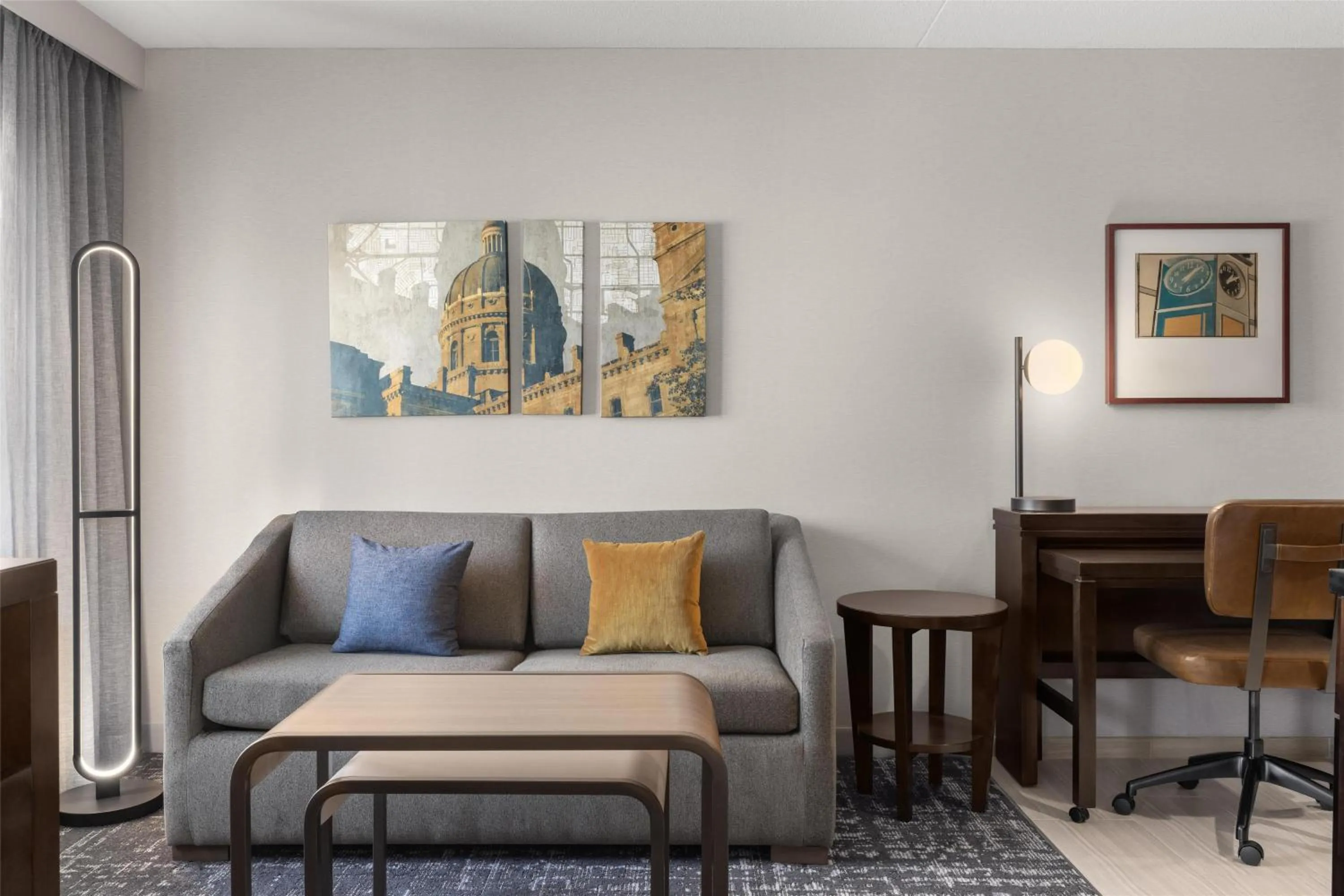 Bedroom in Homewood Suites by Hilton Indianapolis Carmel