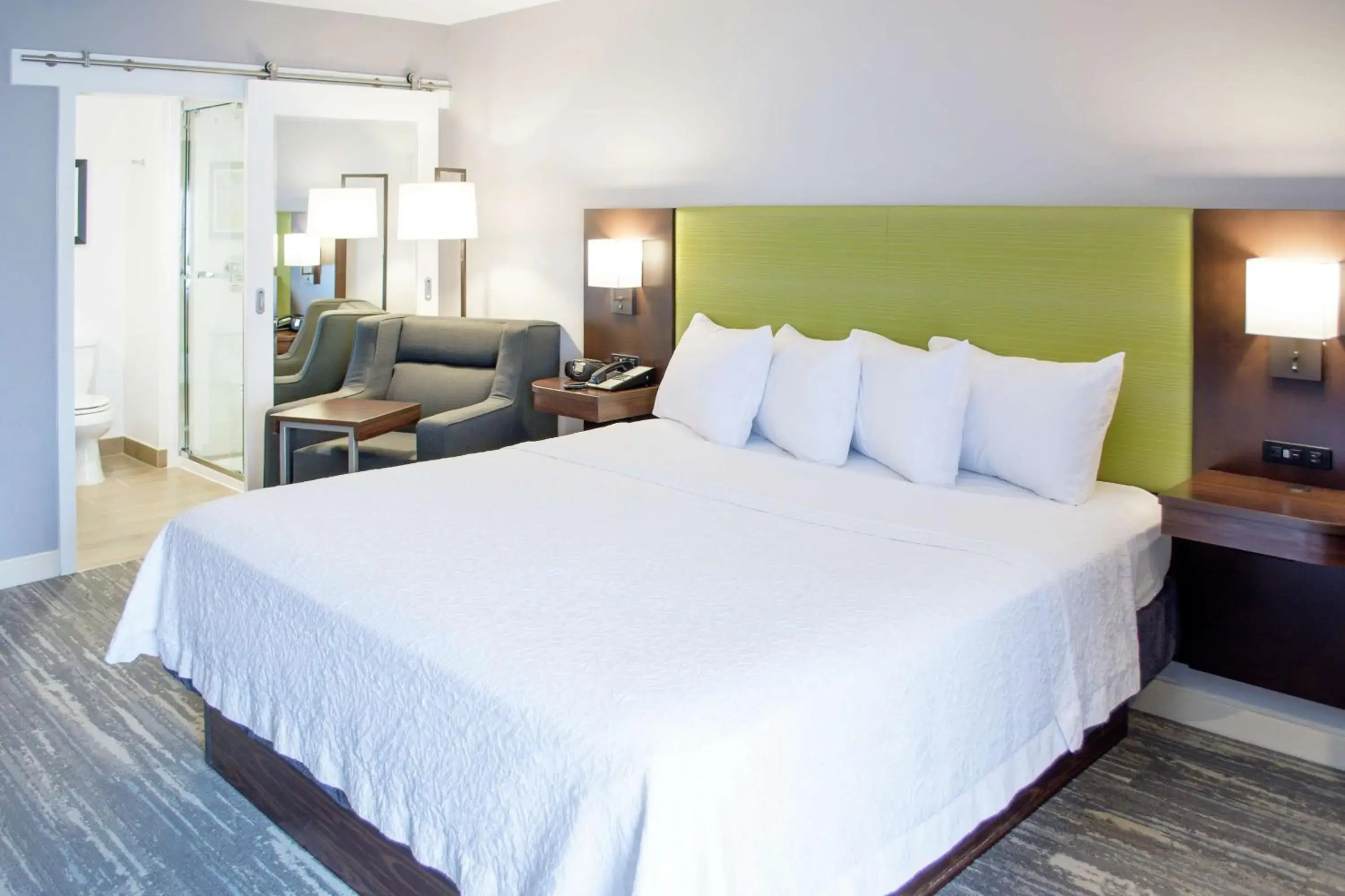 King Room with King Bed - Non-Smoking in Hampton Inn Houston I-10 West-Energy Corridor King Room with King Bed - Non-Smoking in Hampton Inn Houston I-10 West-Energy Corridor