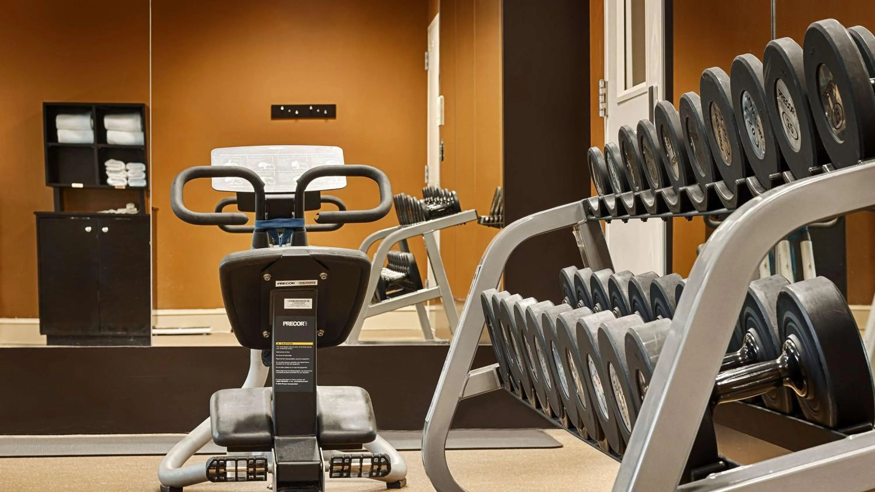 Fitness centre/facilities in Hilton Garden Inn Houston/Galleria Area