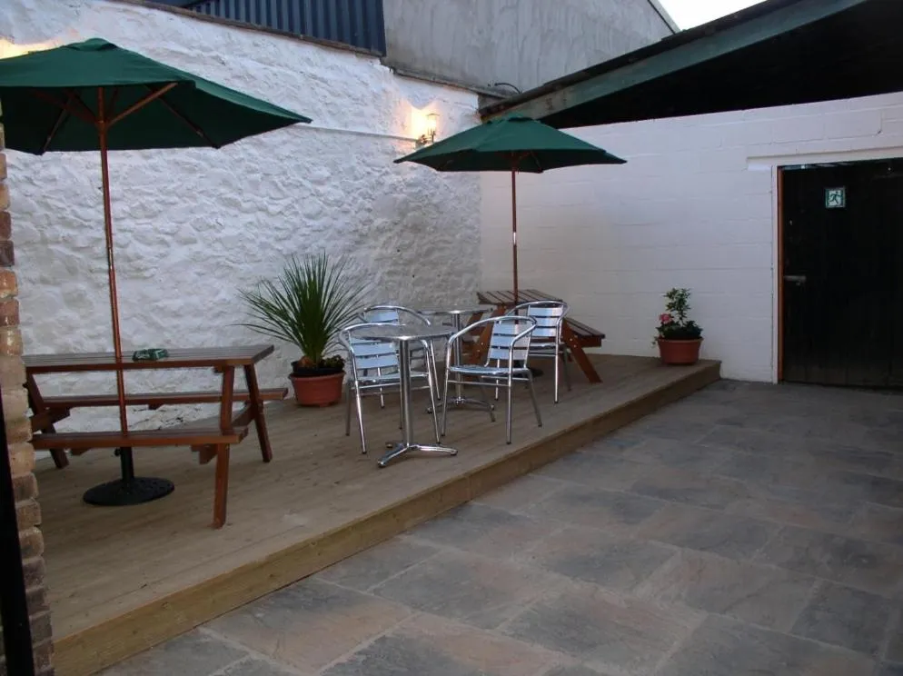 Garden in The Spread Eagle Hotel