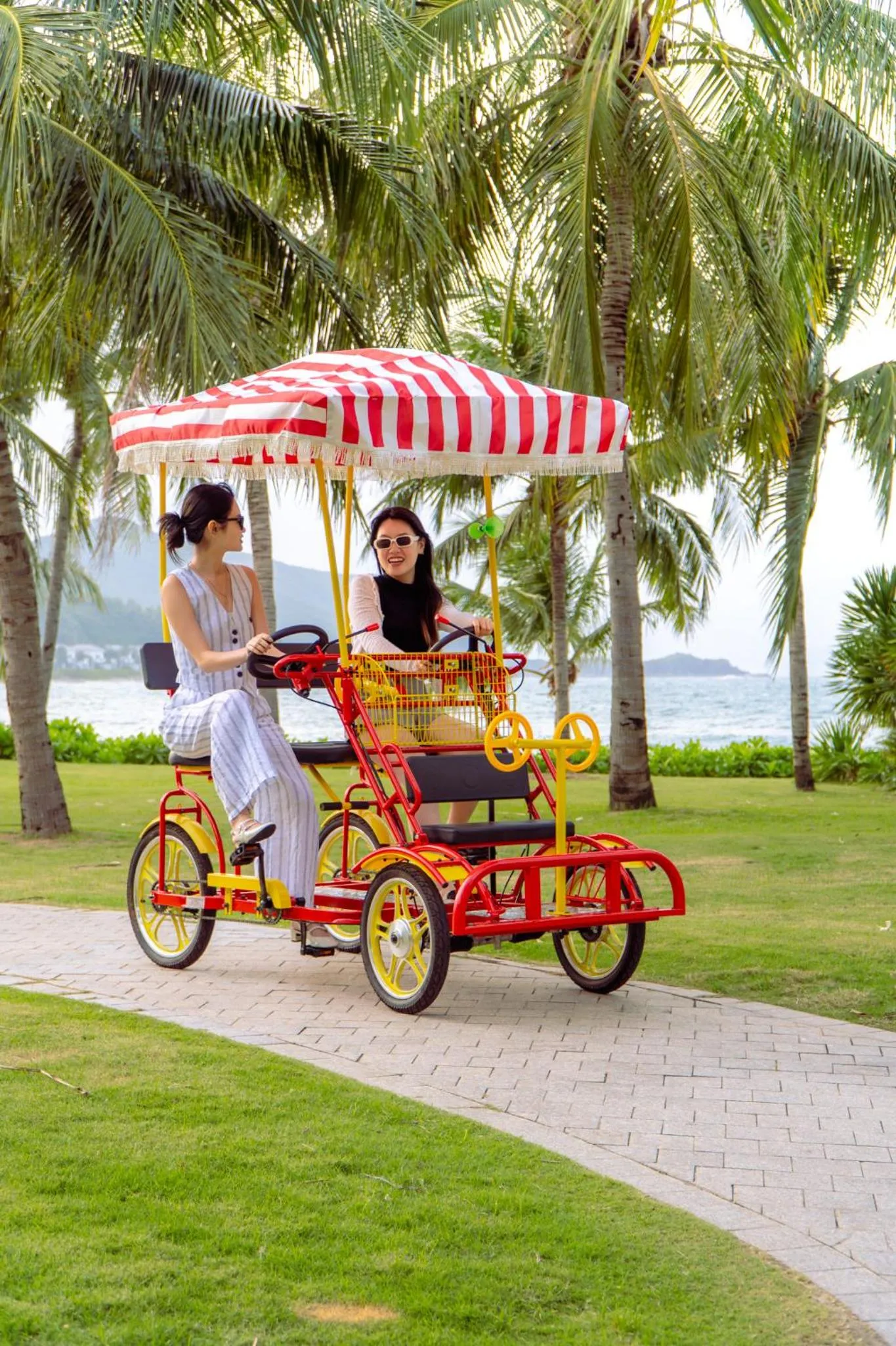 Cycling in Nha Trang Marriott Resort & Spa, Hon Tre Island